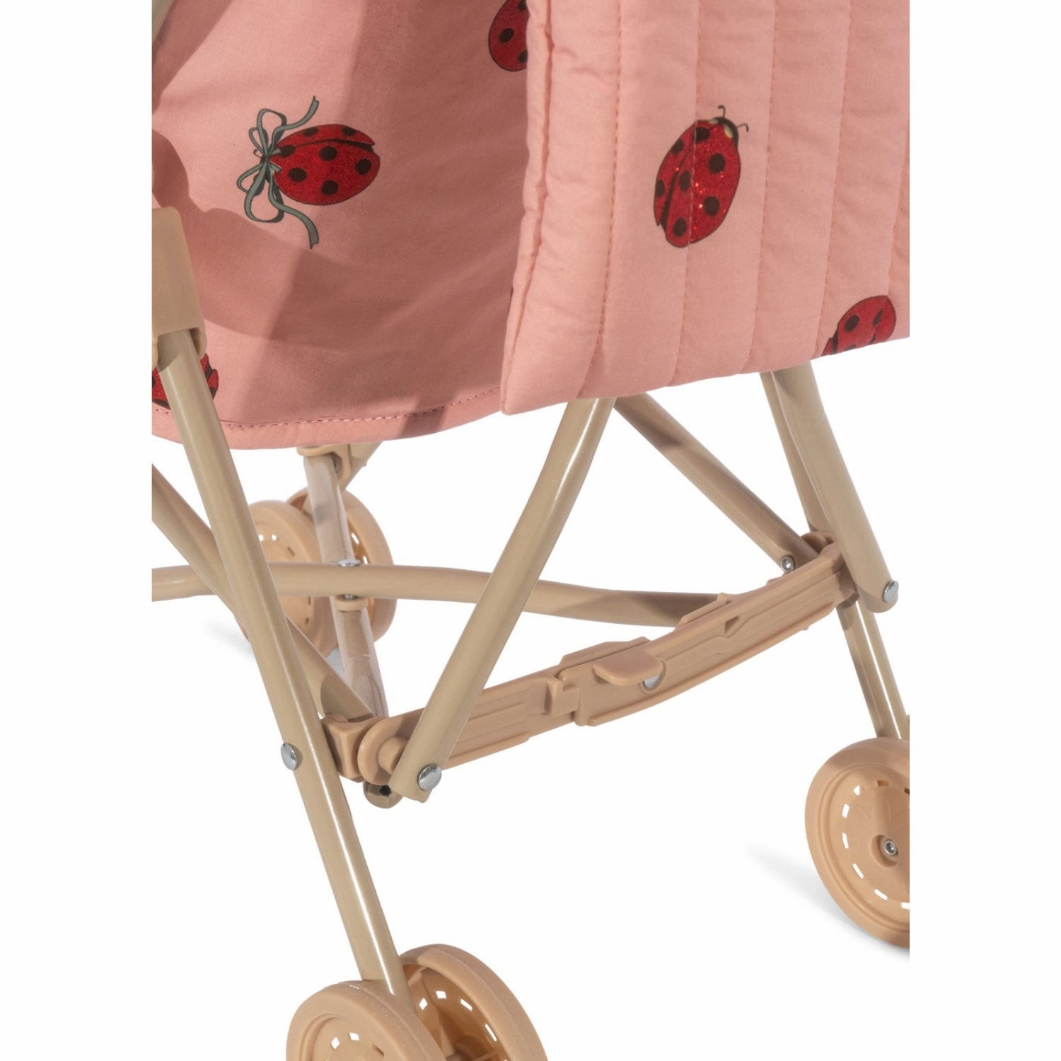 Konges Sljd Ladybug Glitter Doll Ladybug Glitter Stroller