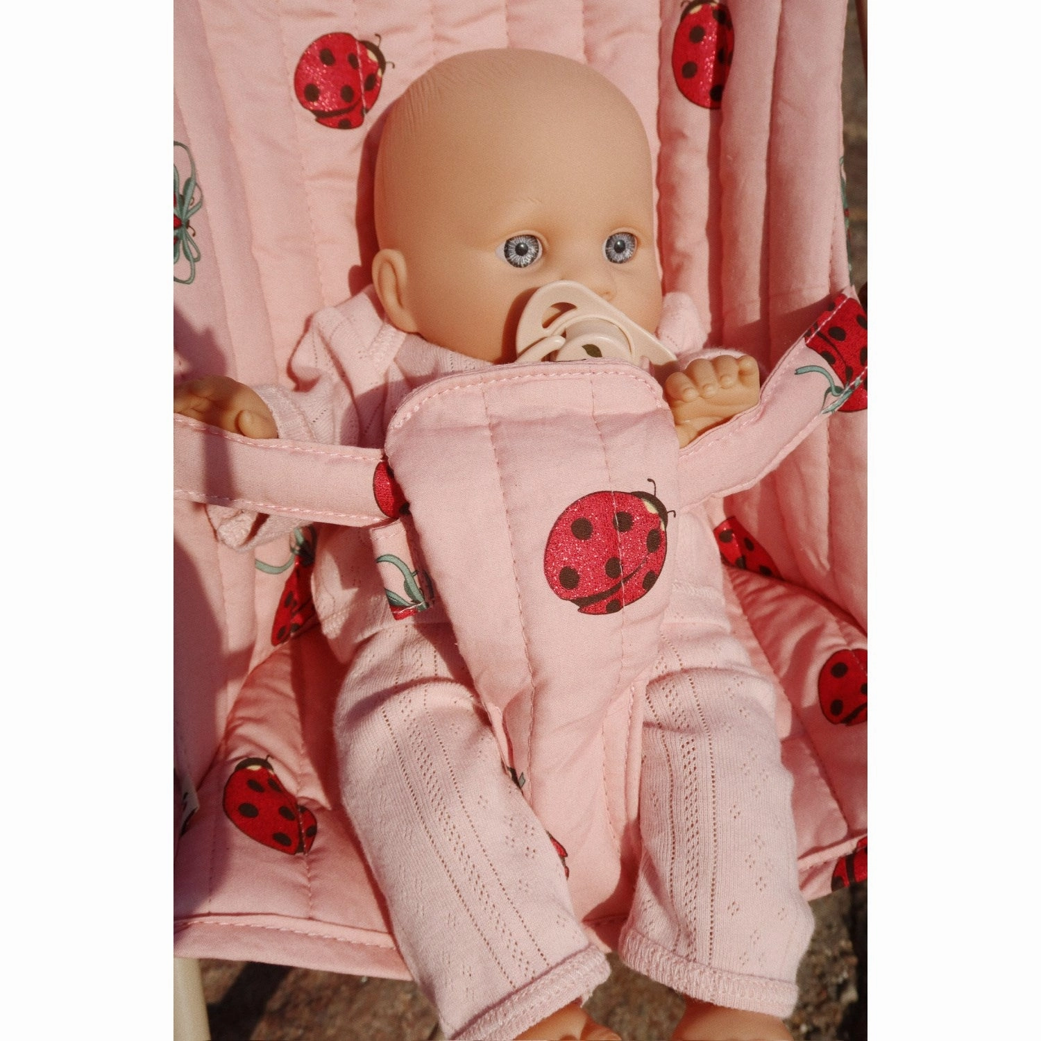Konges Sljd Ladybug Glitter Doll Ladybug Glitter Stroller