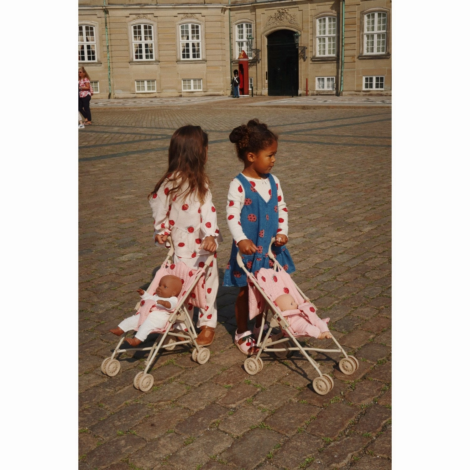 Konges Sljd Ladybug Glitter Doll Ladybug Glitter Stroller
