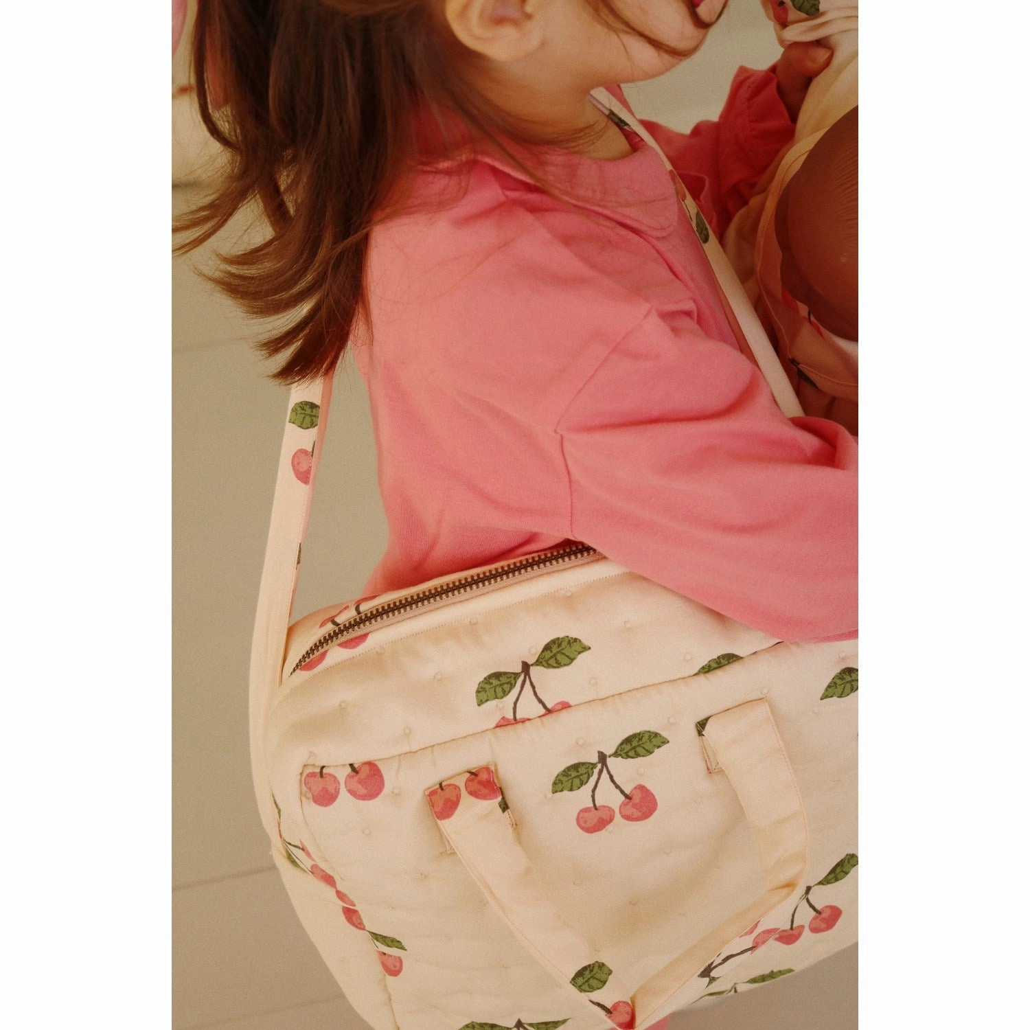 Konges Sljd Ma Grande Cerise Pink Doll Bag