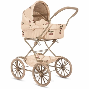 Konges Sljd Ma Grande Cerise Pink Glitter Doll Pram