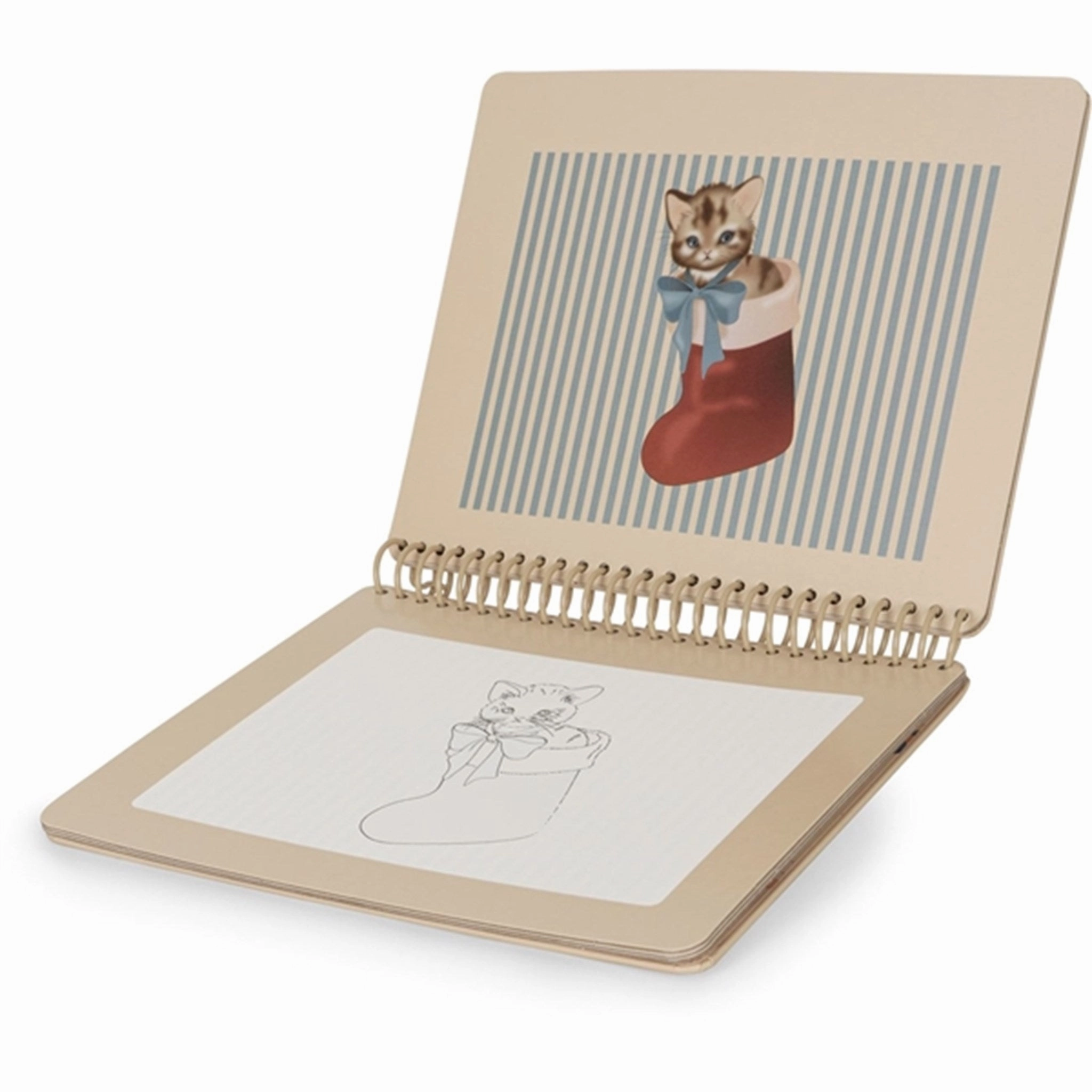 Konges Sljd Magic Waterbook Christmas Red