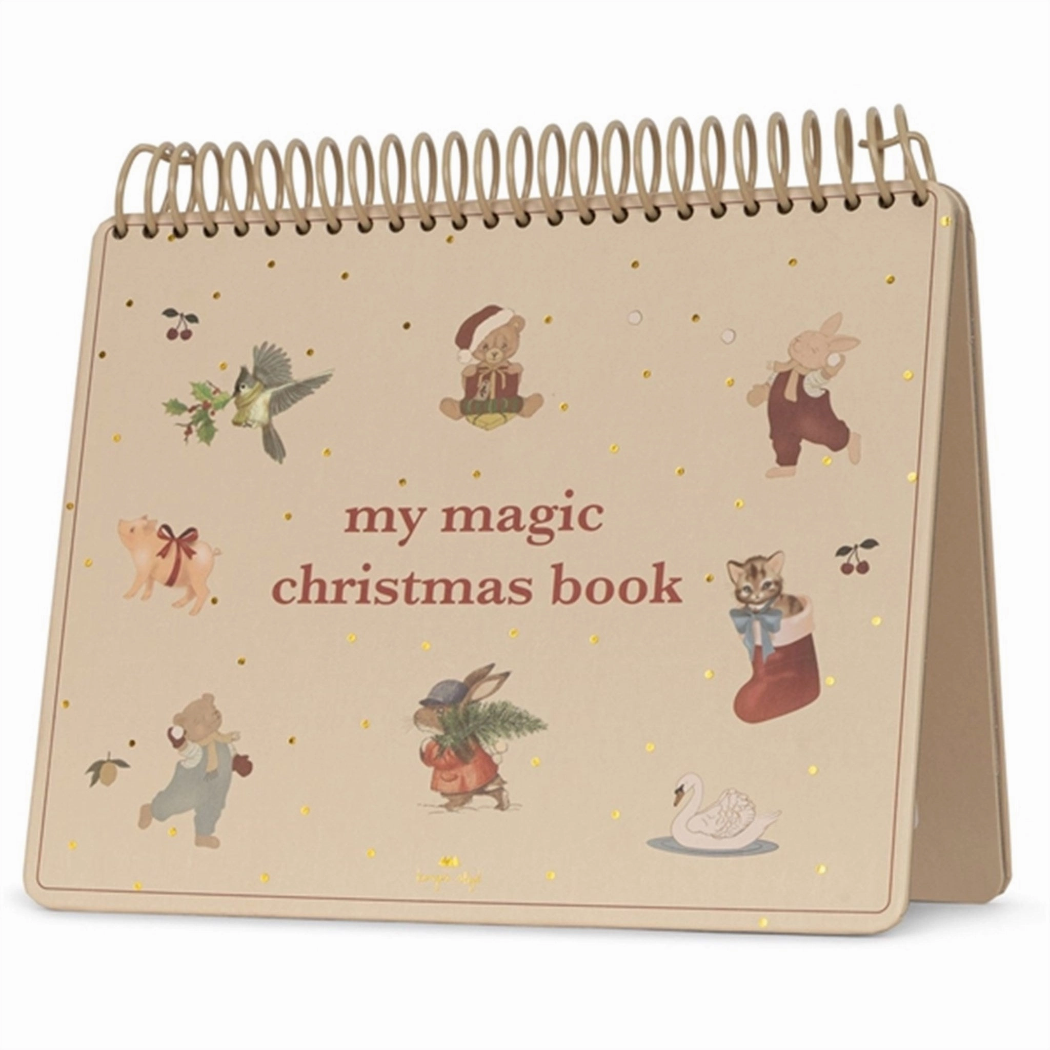 Konges Sljd Magic Waterbook Christmas Red