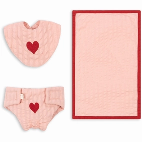 Konges Sljd Mellow Rose Doll Nursery Set