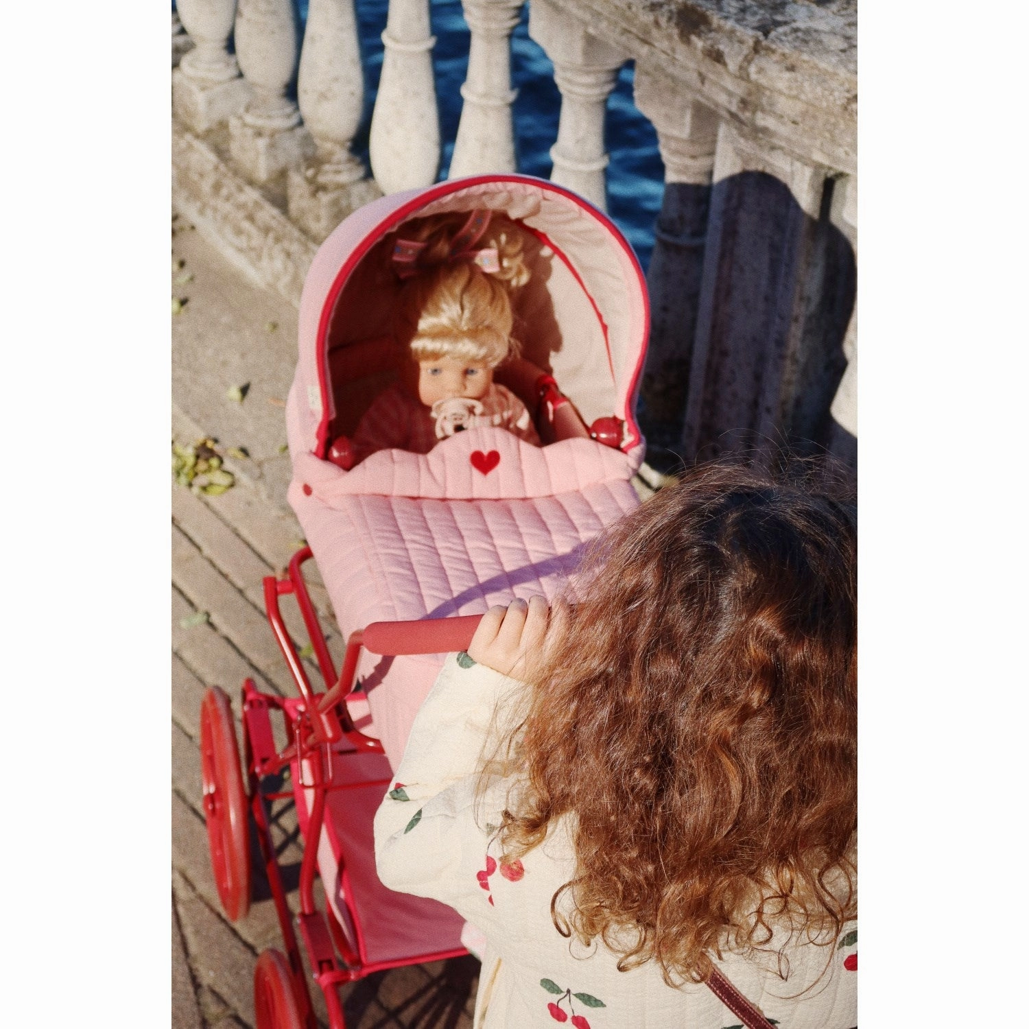 Konges Sljd Mellow Rose Doll Pram