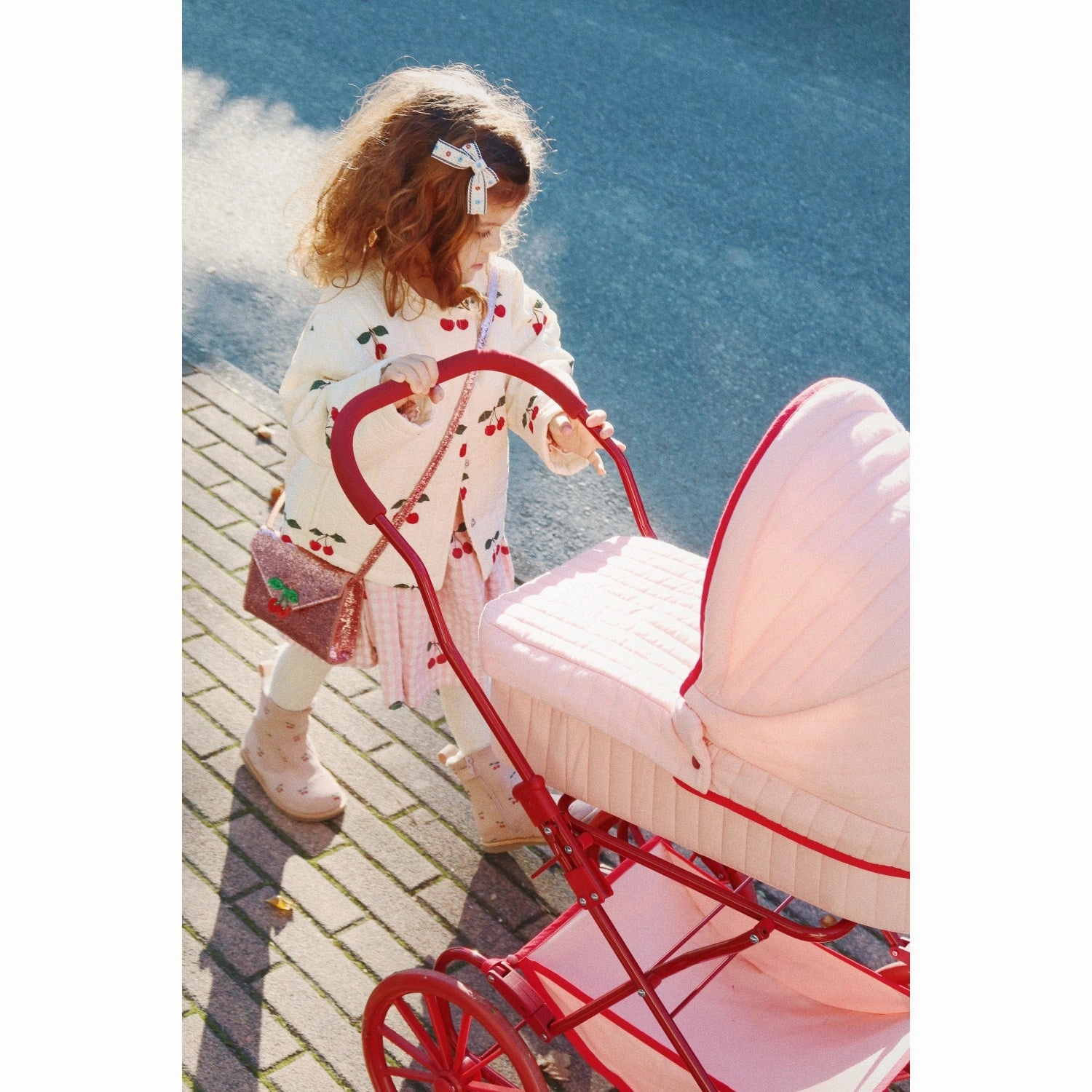 Konges Sljd Mellow Rose Doll Pram
