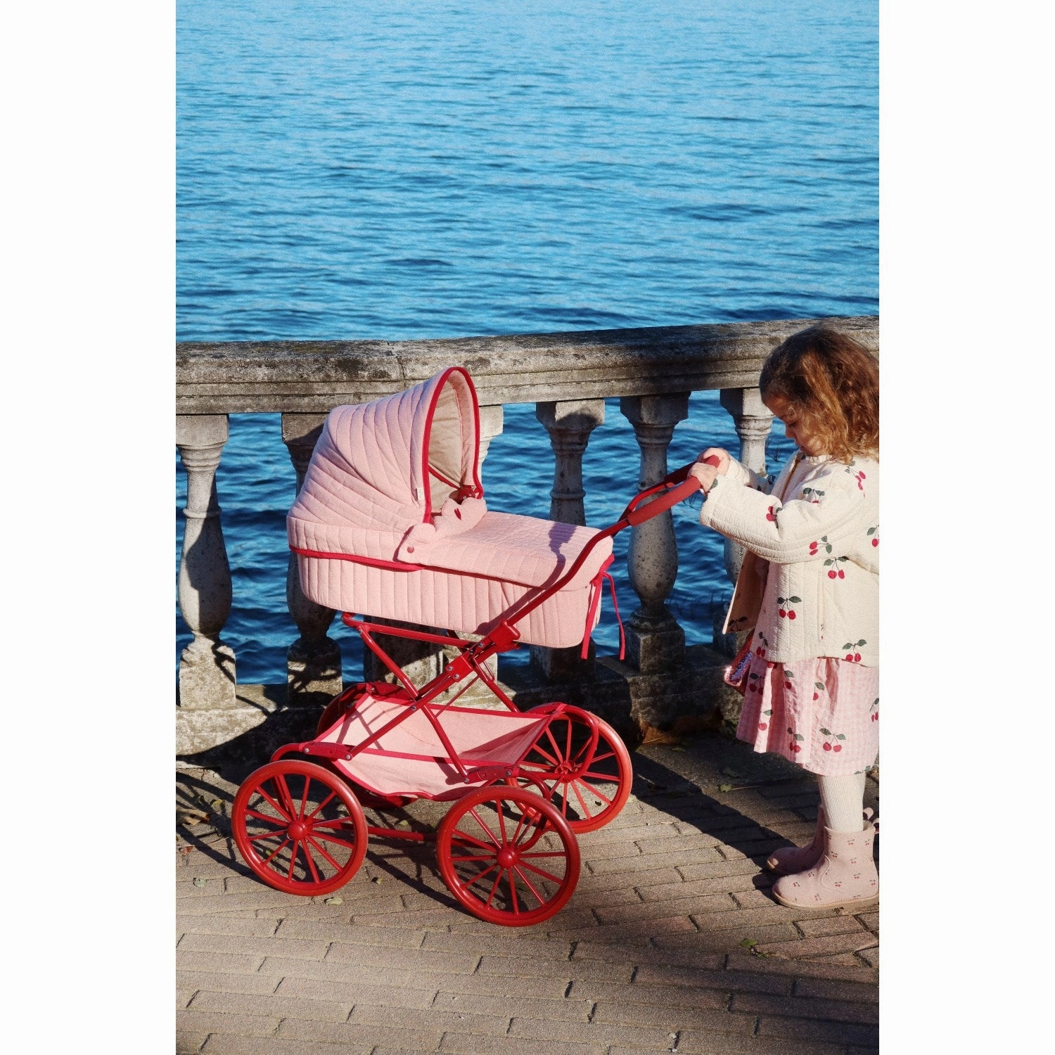 Konges Sljd Mellow Rose Doll Pram