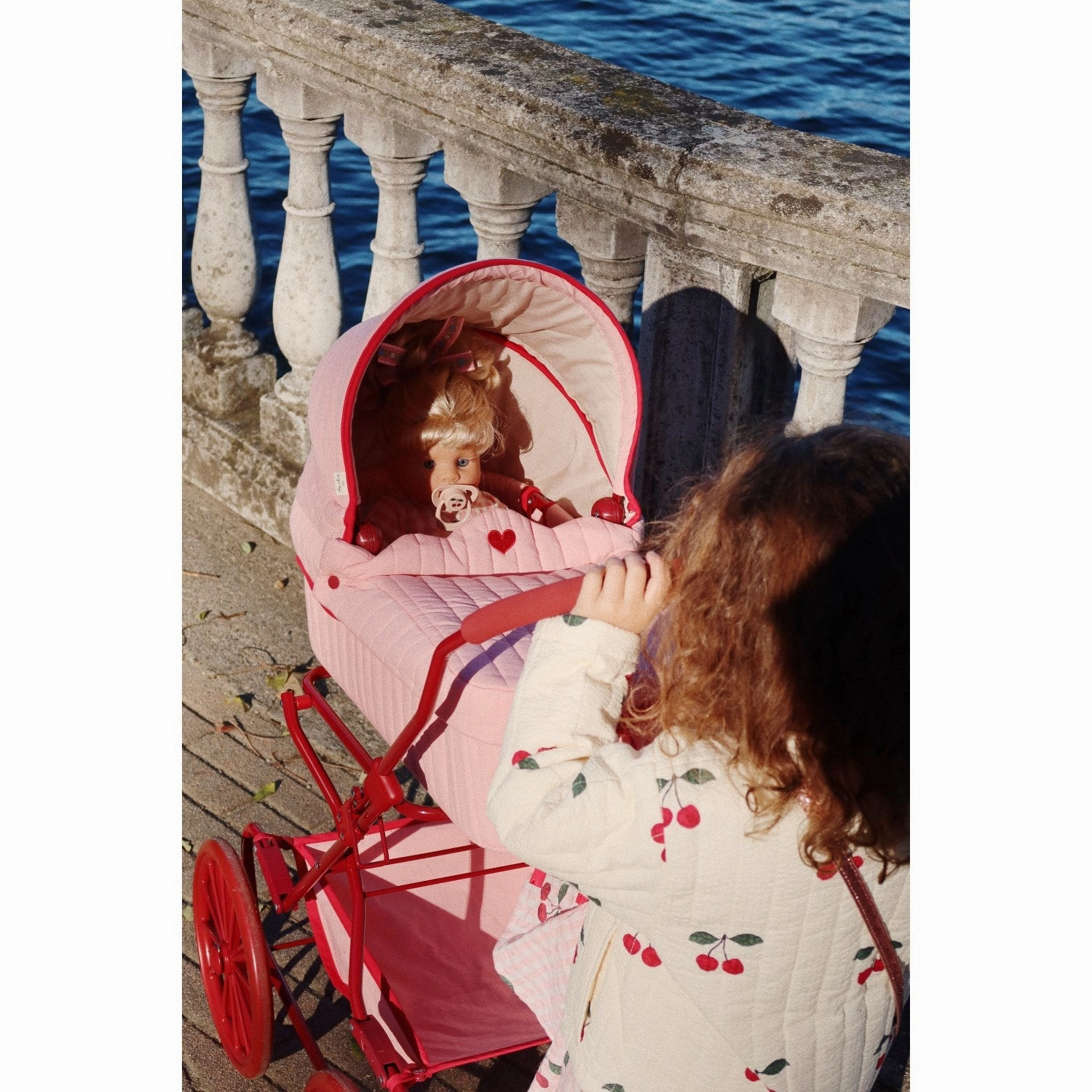 Konges Sljd Mellow Rose Doll Pram