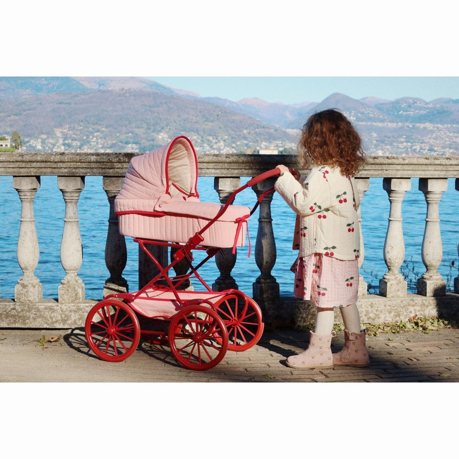 Konges Sljd Mellow Rose Doll Pram