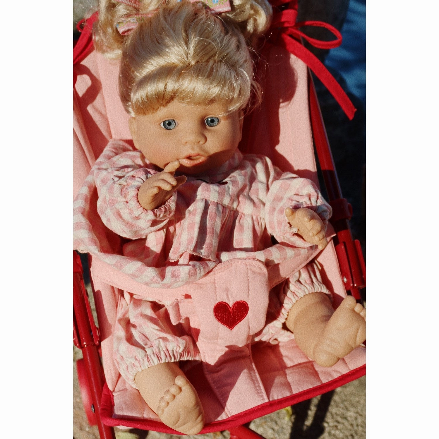 Konges Sljd Mellow Rose Doll Stroller