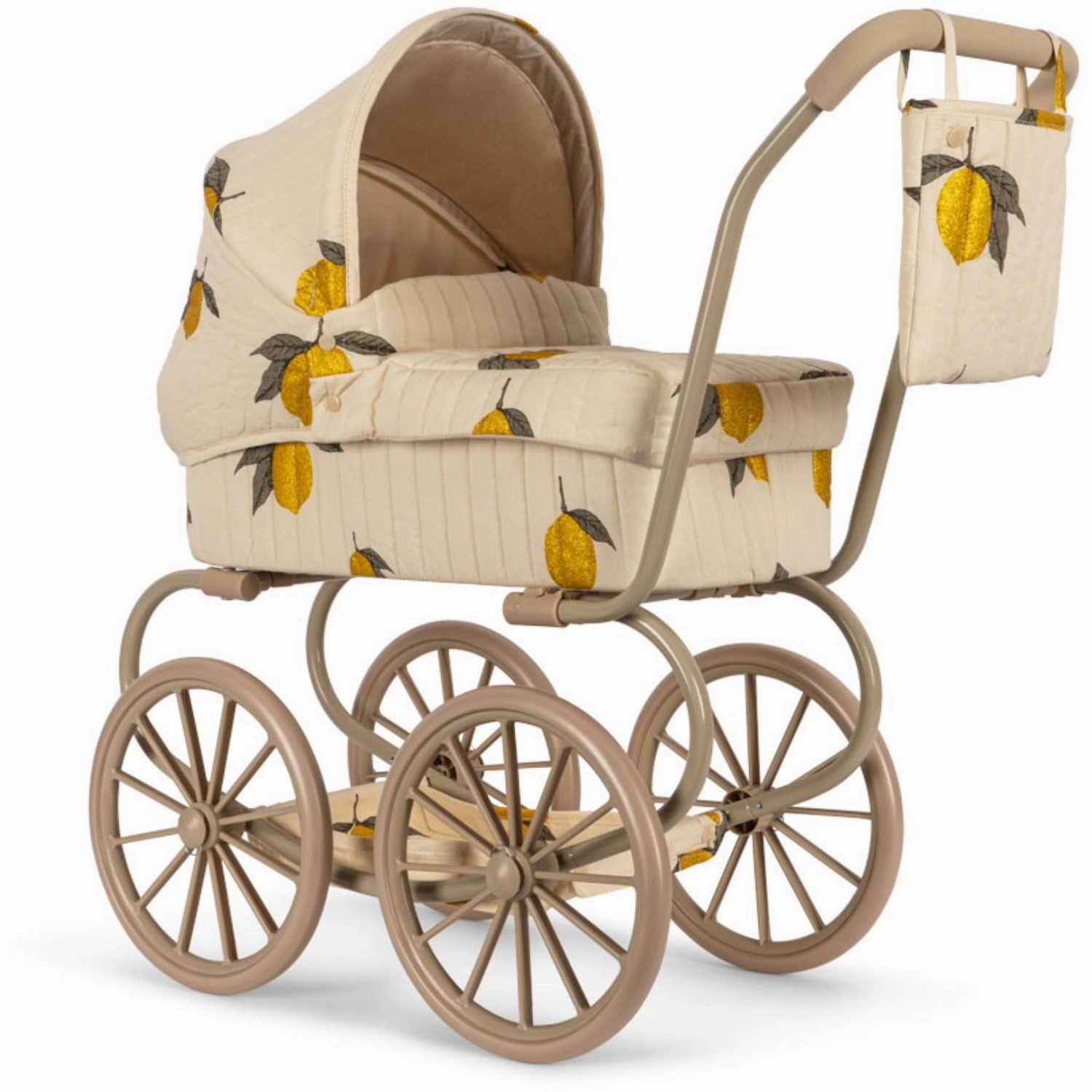 Konges Sljd Mon Grand Citron Glitter Minnie Doll Pram