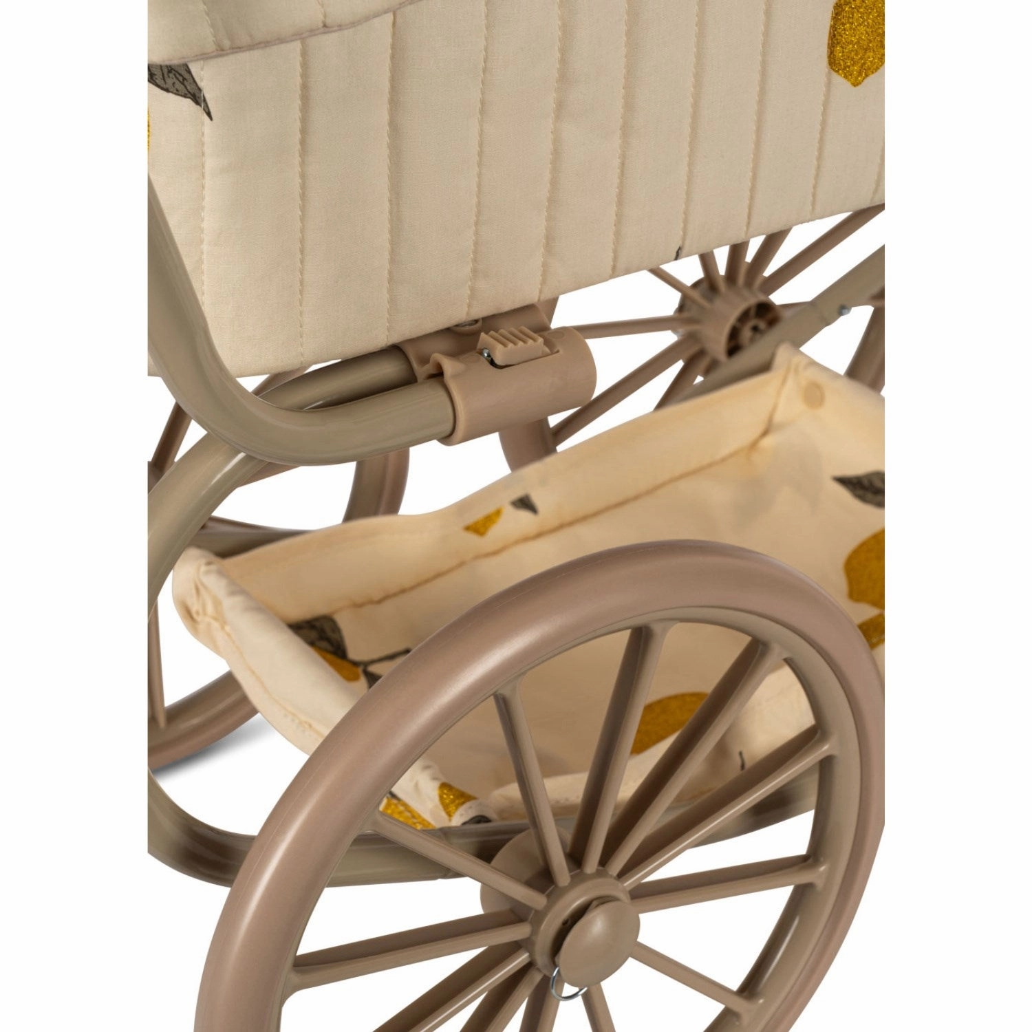 Konges Sljd Mon Grand Citron Glitter Minnie Doll Pram