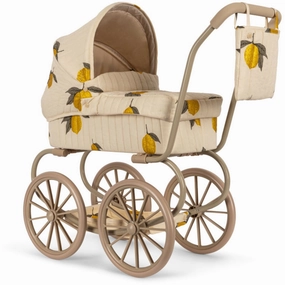 Konges Sljd Mon Grand Citron Glitter Minnie Doll Pram