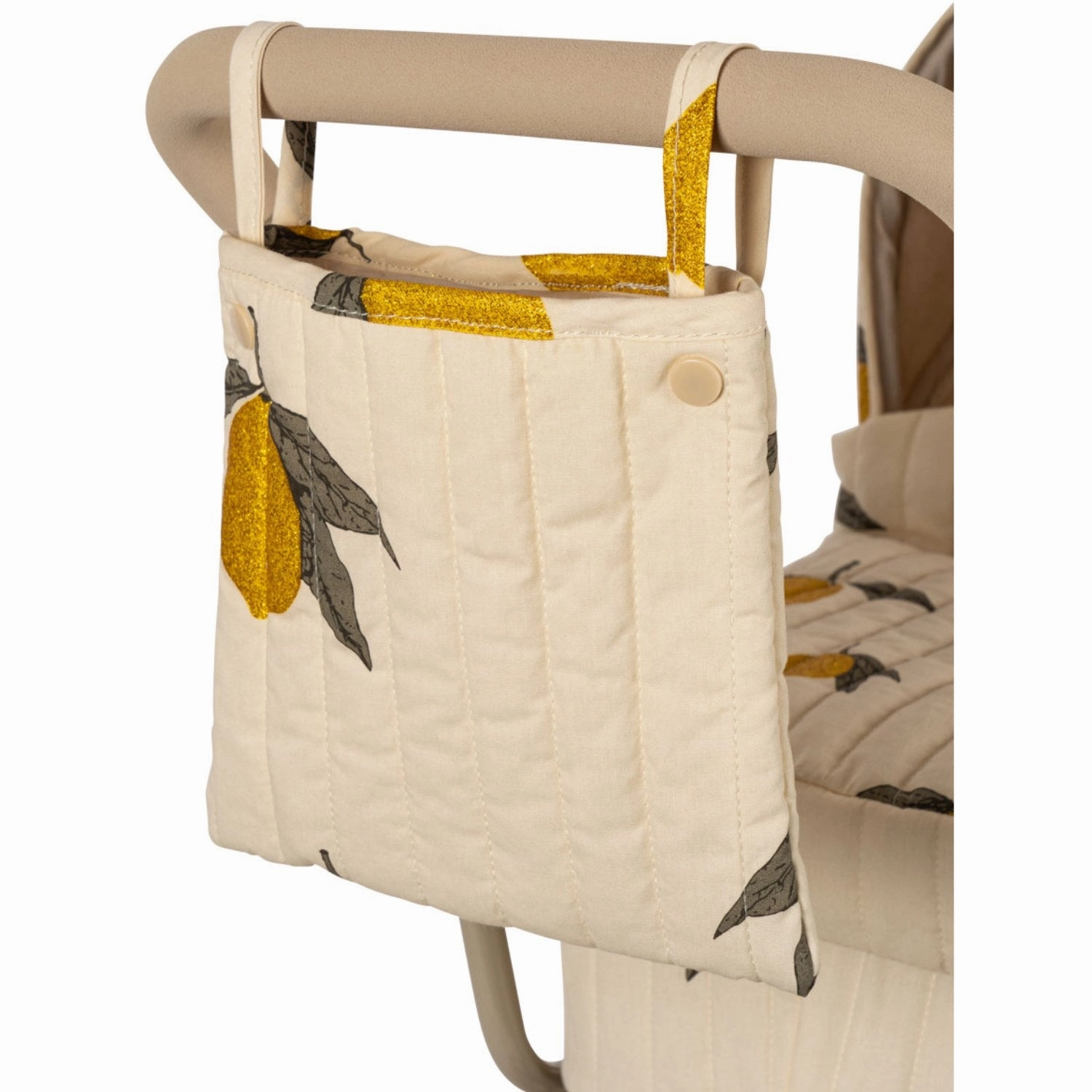 Konges Sljd Mon Grand Citron Glitter Minnie Doll Pram