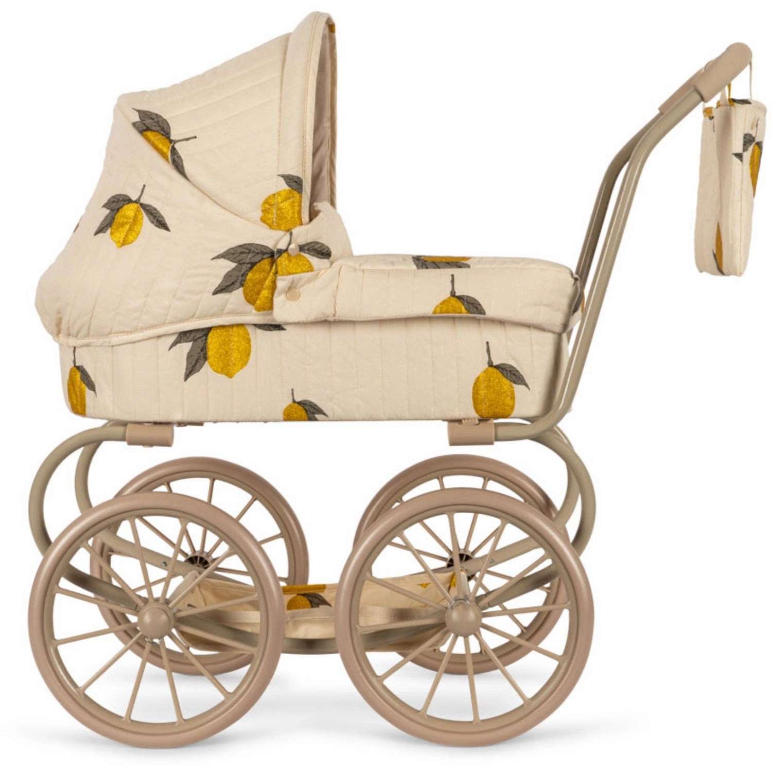 Konges Sljd Mon Grand Citron Glitter Minnie Doll Pram