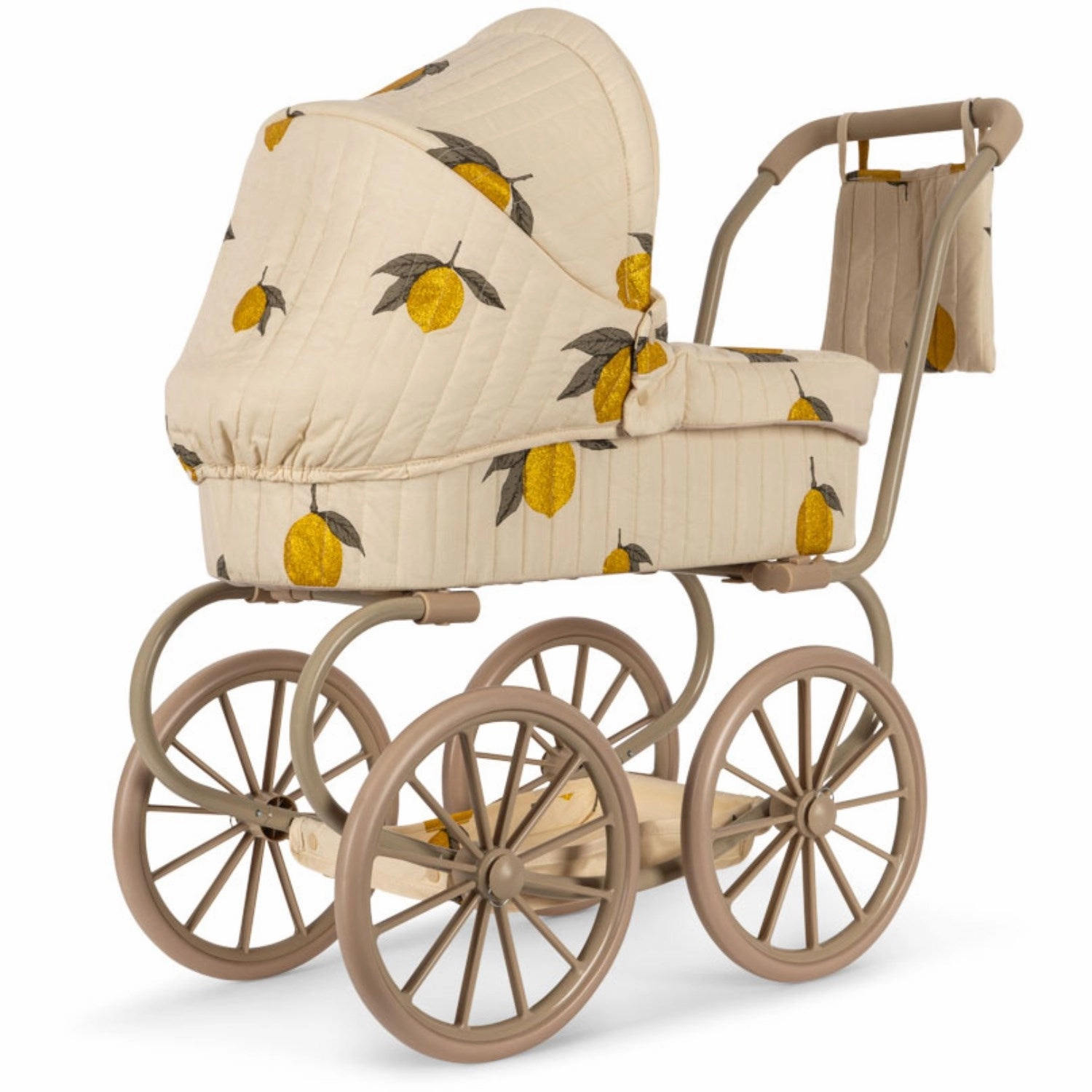 Konges Sljd Mon Grand Citron Glitter Minnie Doll Pram
