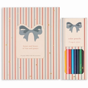 Konges Sljd Multi Activity Book With Color Pencils