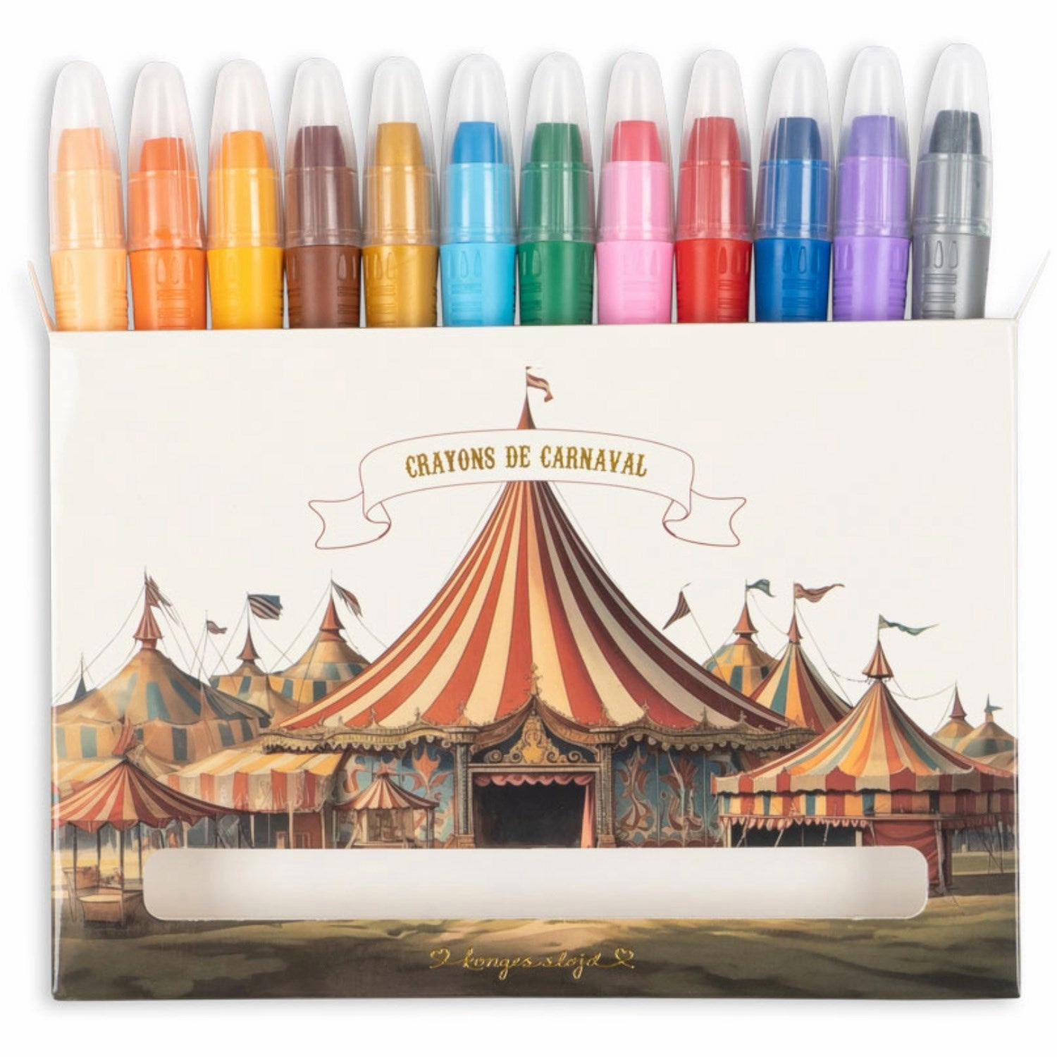 Konges Sljd Multi Gel Crayons & Drawing Pad Fsc