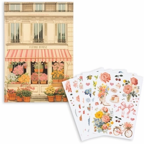 Konges Sljd Multi House Of Flowers Painting Book Fsc