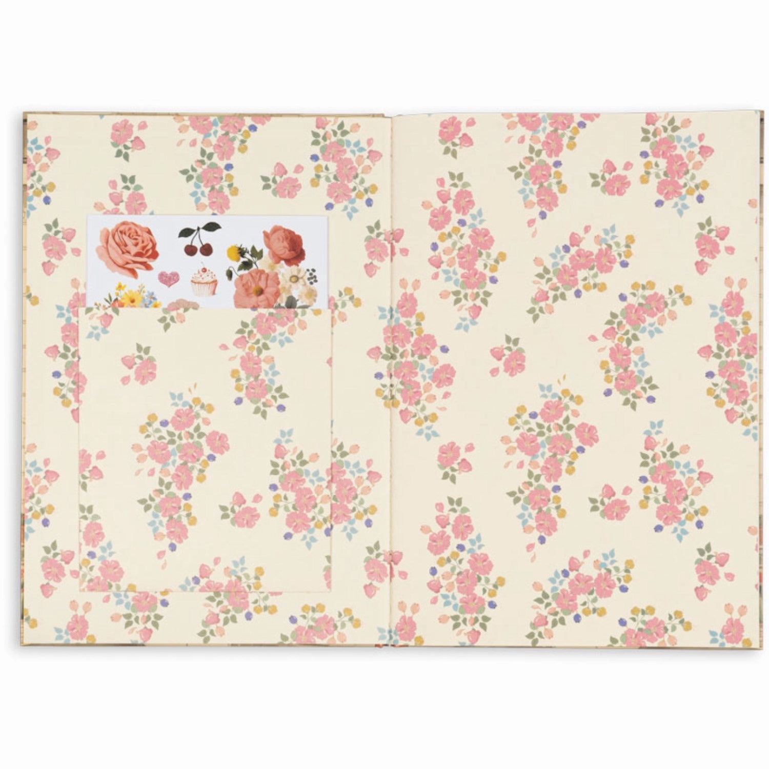 Konges Sljd Multi House Of Flowers Painting Book Fsc