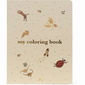 Konges Sljd My Coloring Book Off White