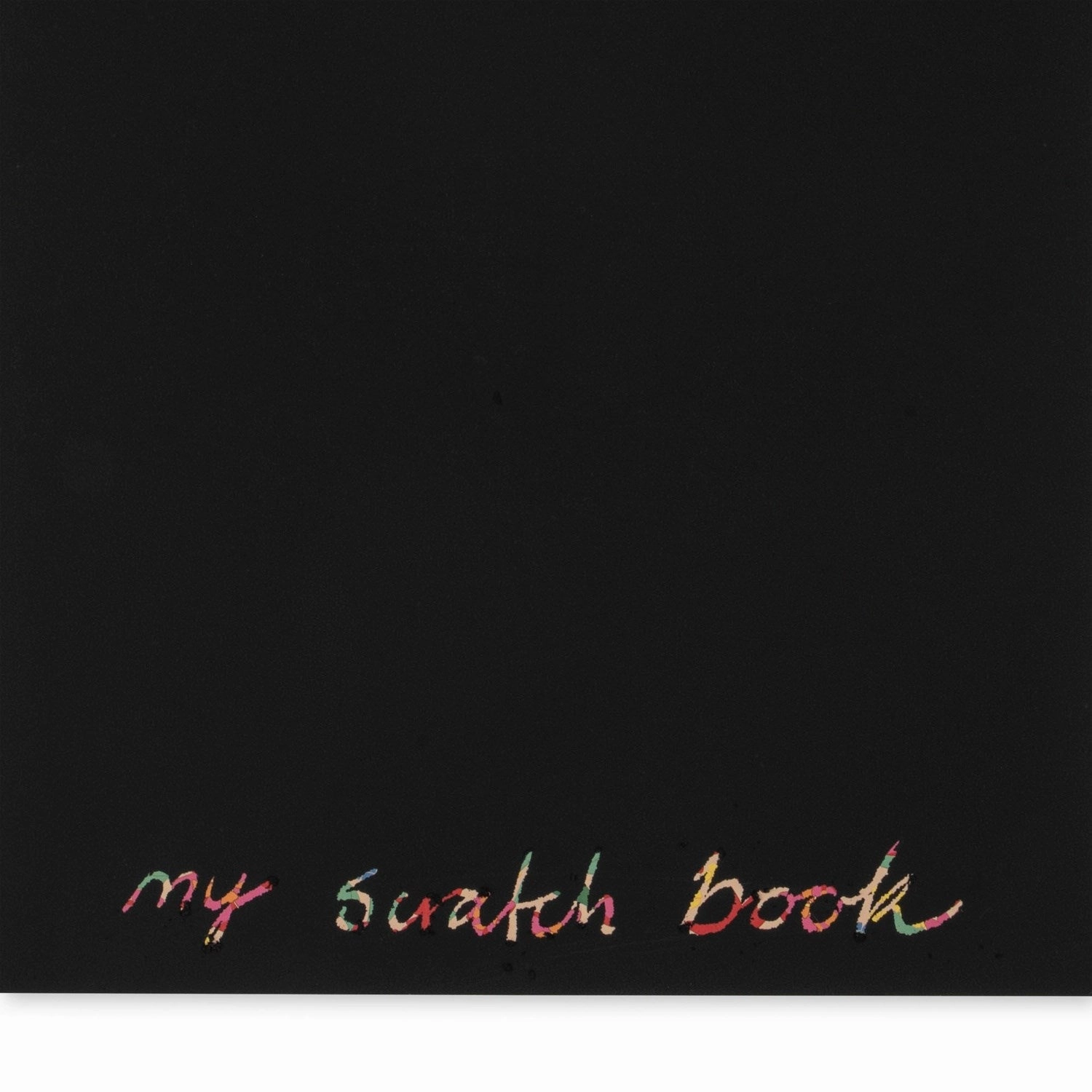 Konges Sljd My Scratch Book Multi