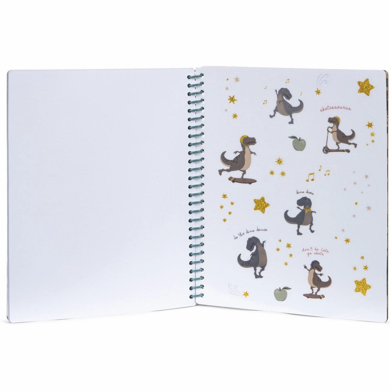 Konges Sljd My Sticker Book Green