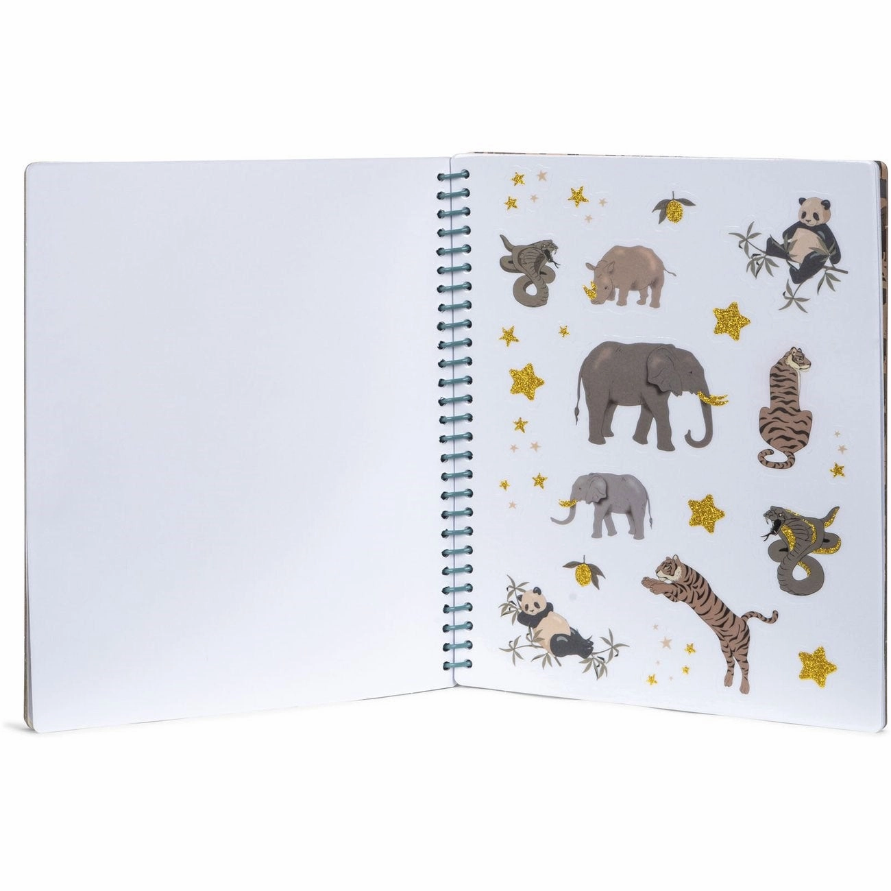 Konges Sljd My Sticker Book Green