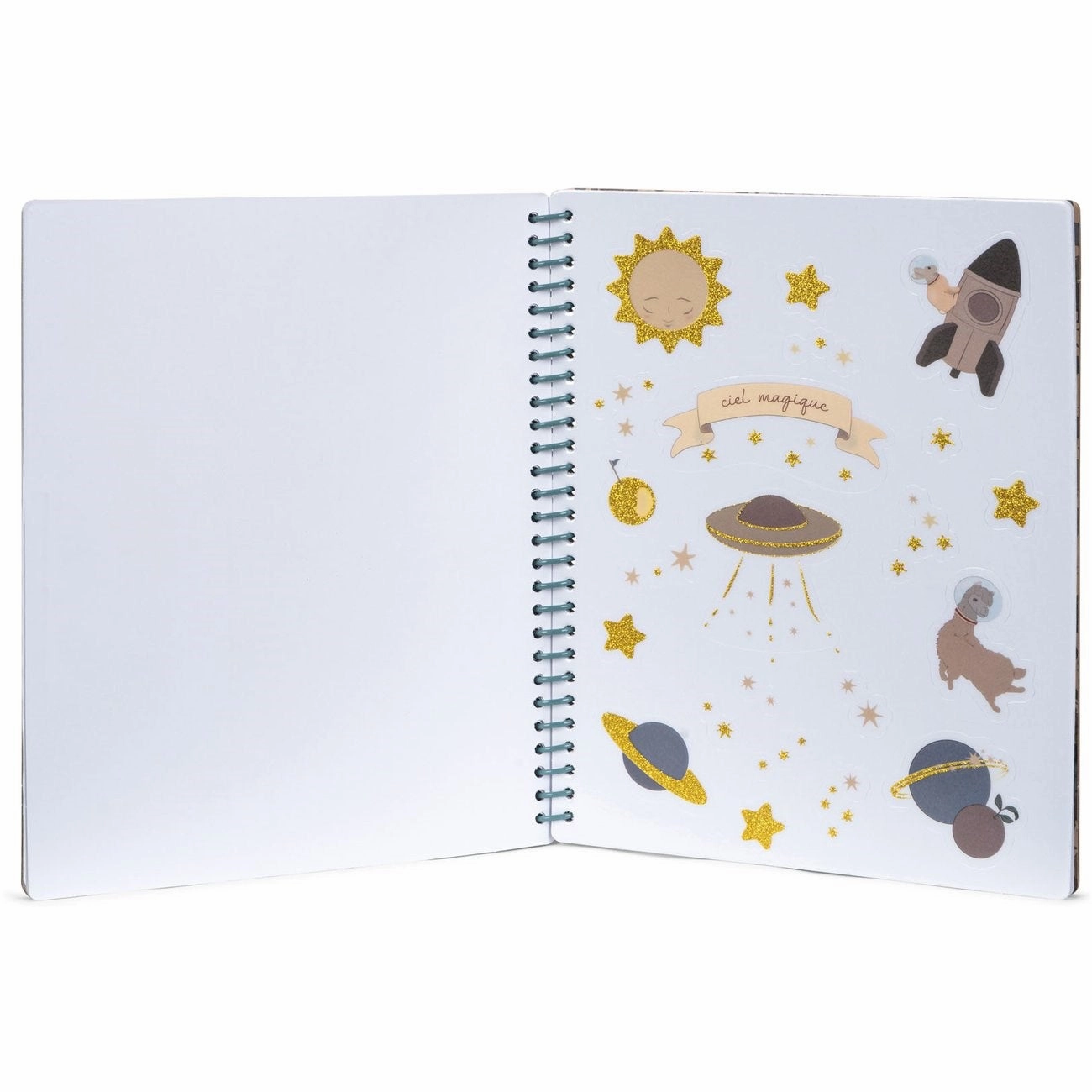 Konges Sljd My Sticker Book Green