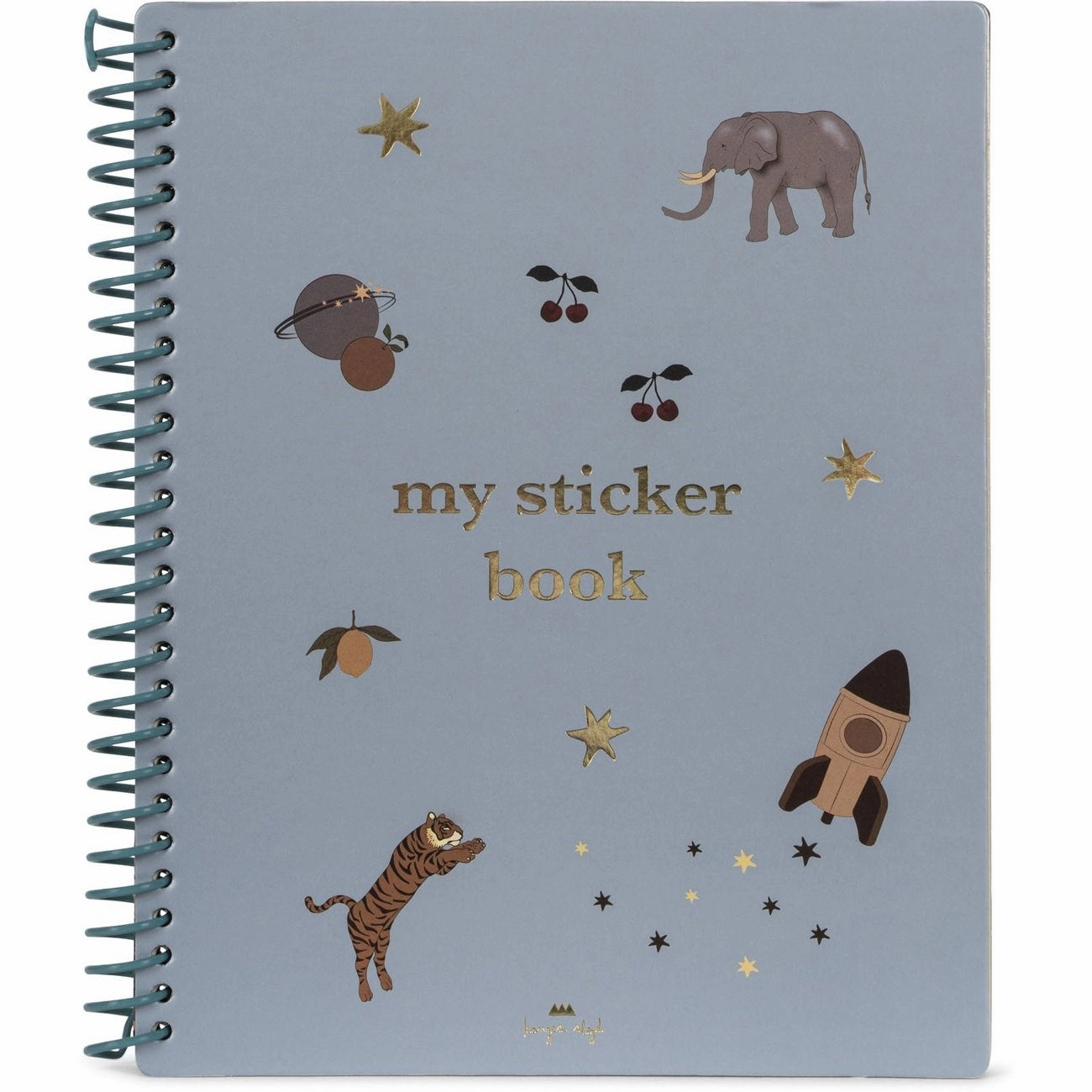 Konges Sljd My Sticker Book Green