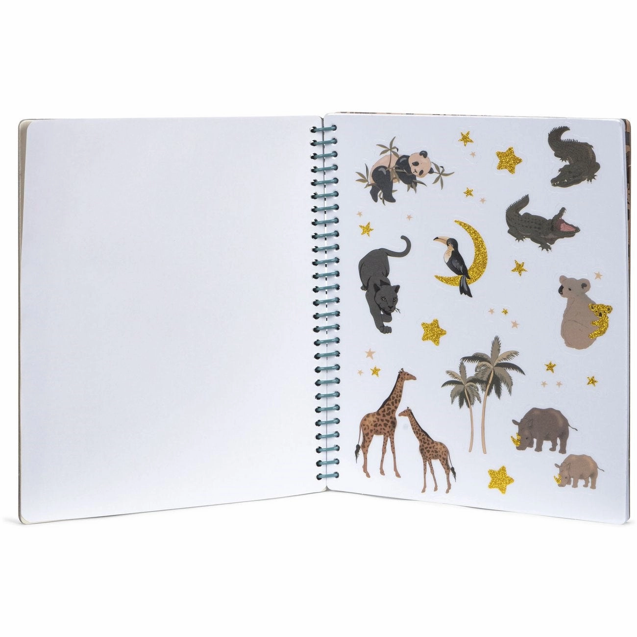 Konges Sljd My Sticker Book Green