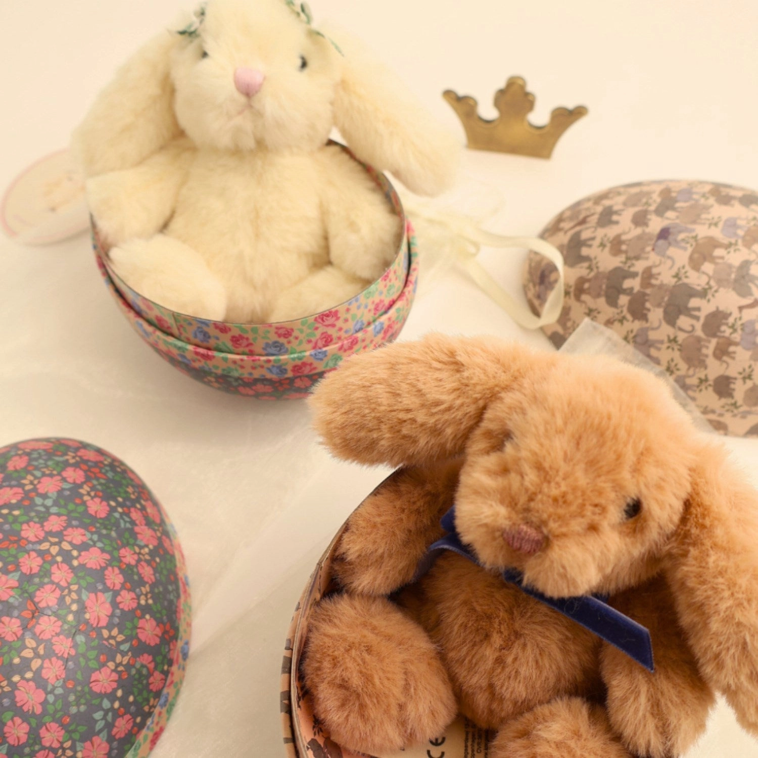 Konges Sljd Off White Easter Bunny Egg
