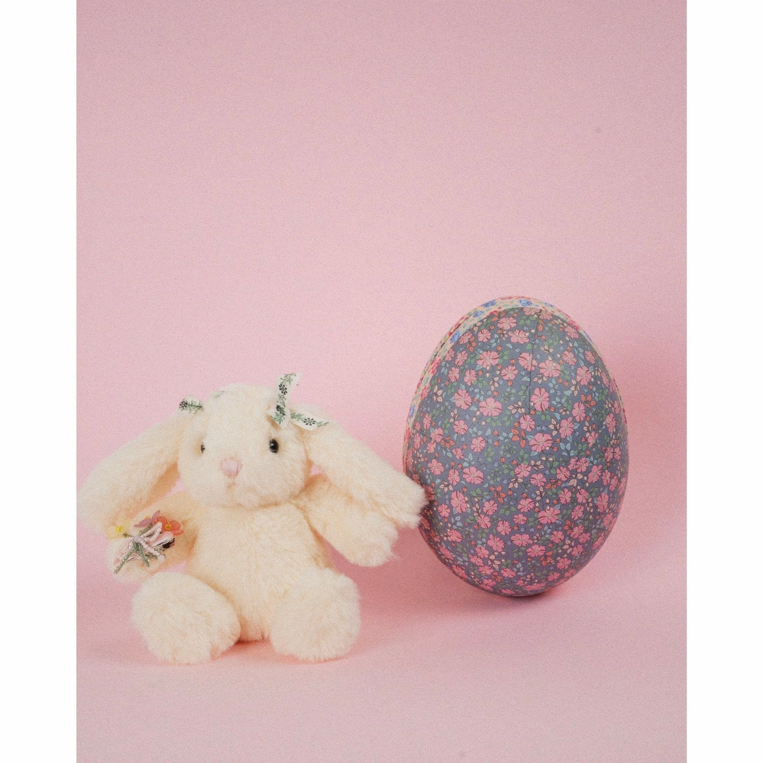 Konges Sljd Off White Easter Bunny Egg