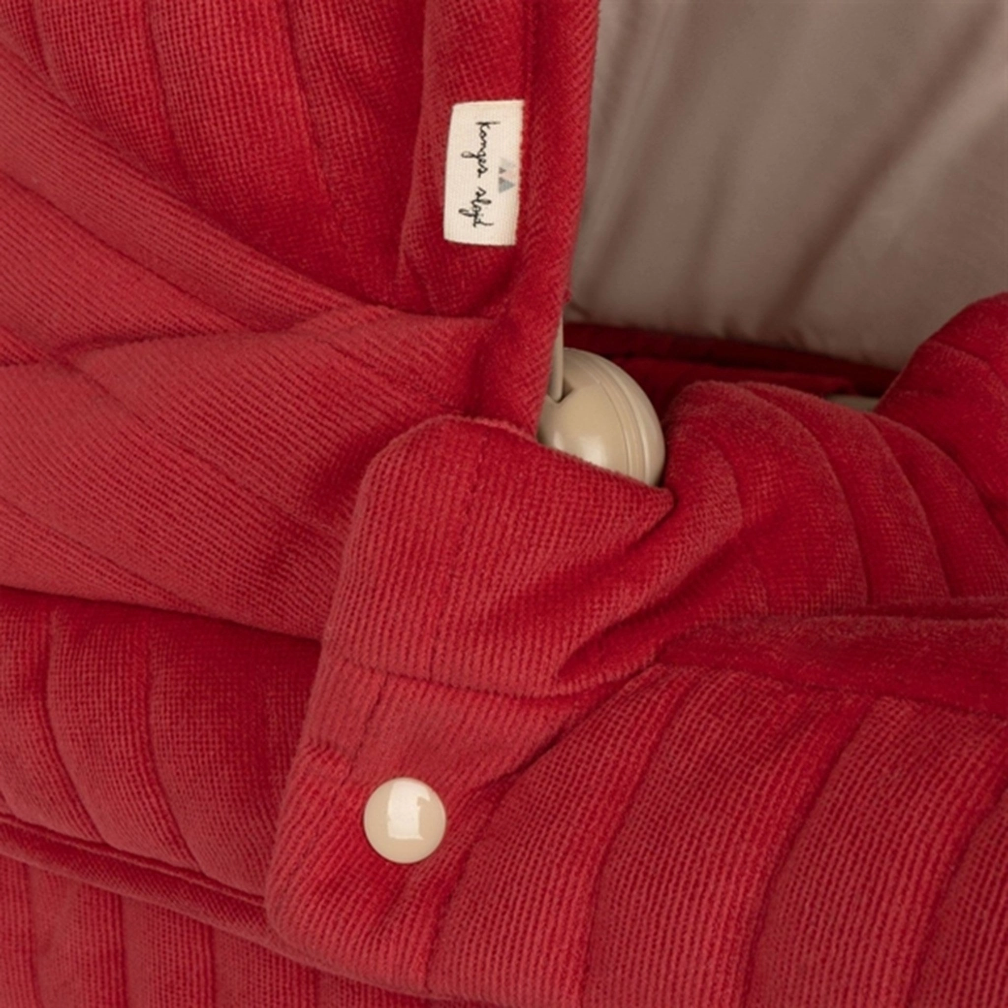 Konges Sljd Red Doll Pram Corduroy