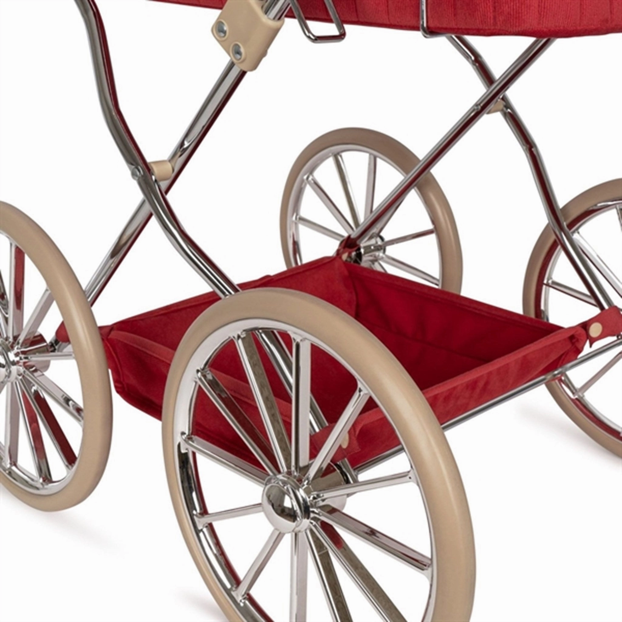Konges Sljd Red Doll Pram Corduroy