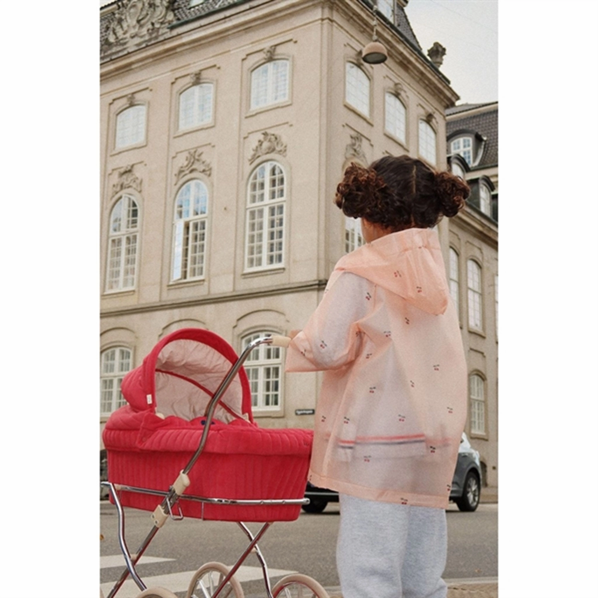 Konges Sljd Red Doll Pram Corduroy