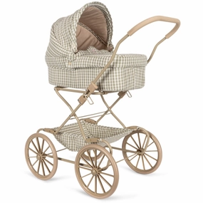Konges Sljd Tea Check Doll Pram