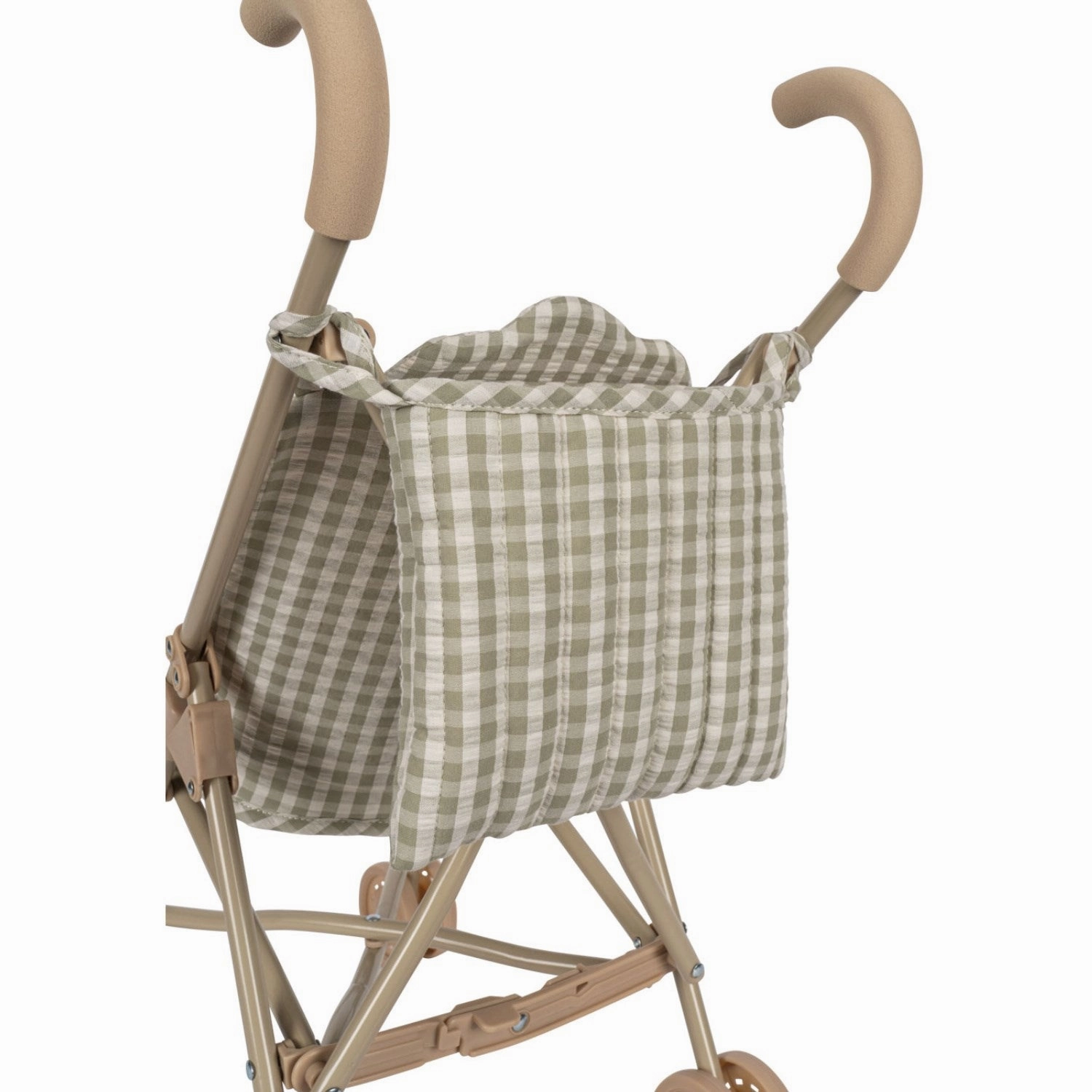 Konges Sljd Tea Check Doll Stroller