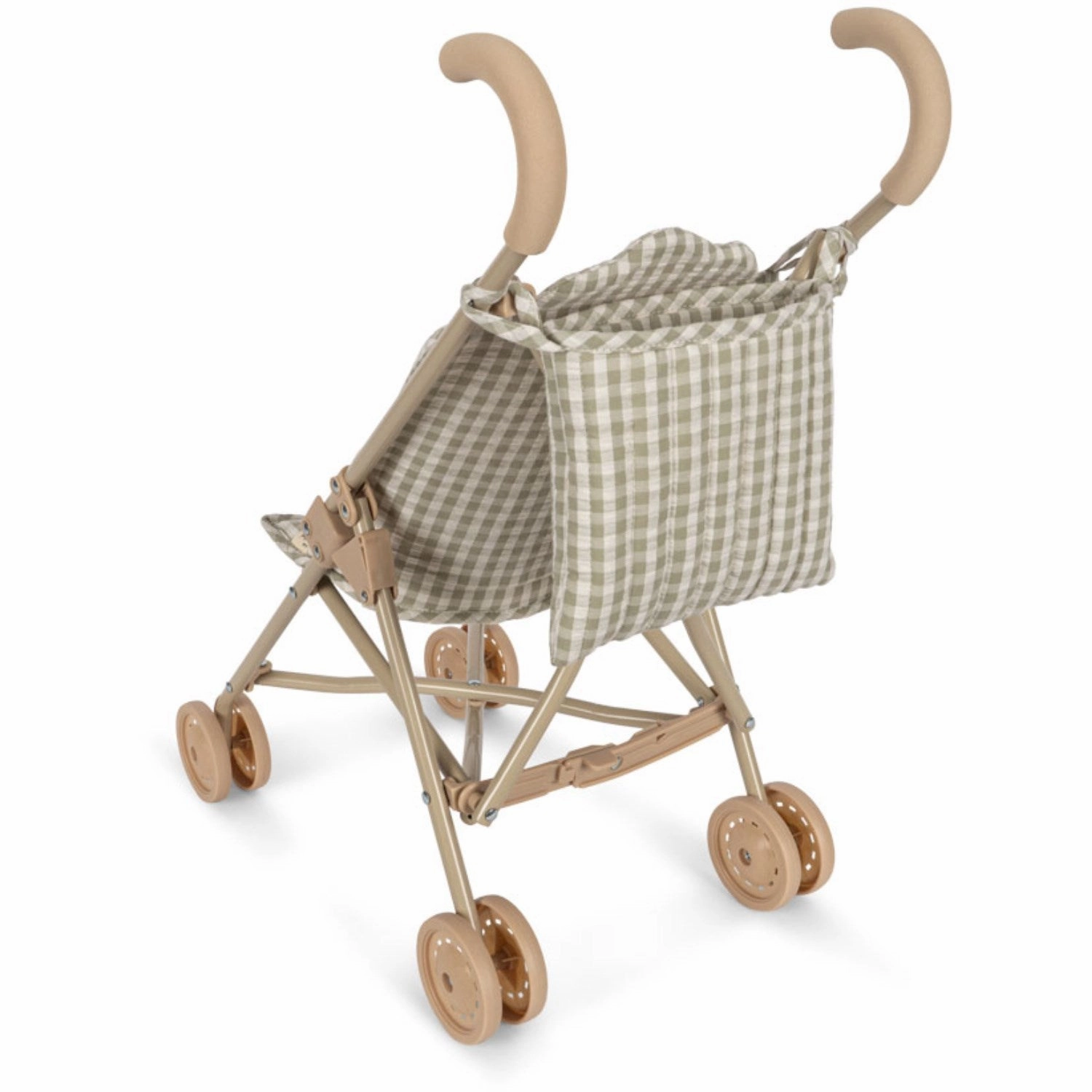 Konges Sljd Tea Check Doll Stroller