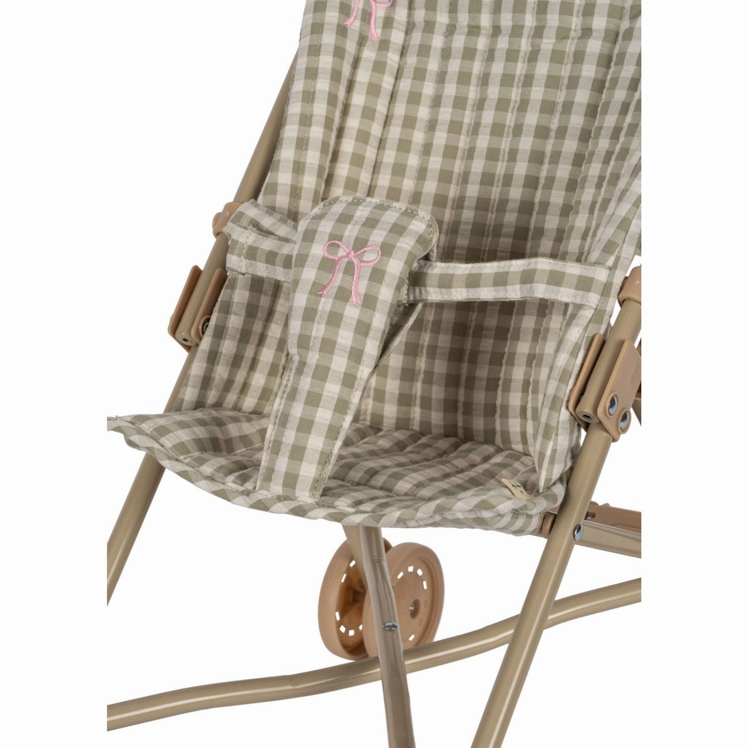 Konges Sljd Tea Check Doll Stroller