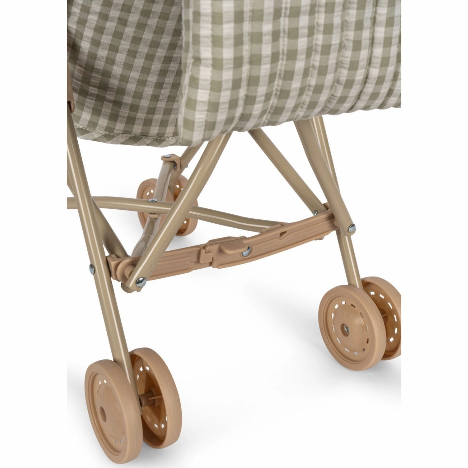 Konges Sljd Tea Check Doll Stroller