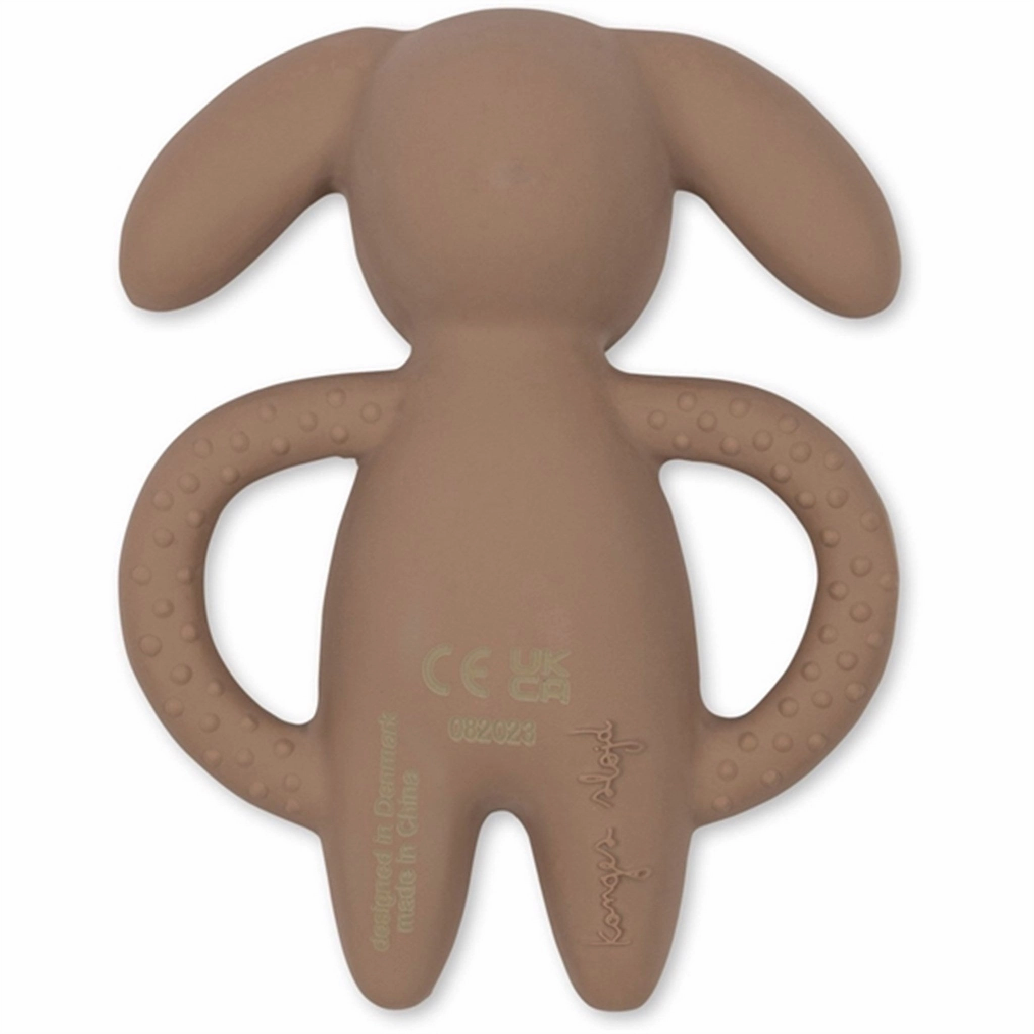 Konges Sljd Teether Rabbit Blush