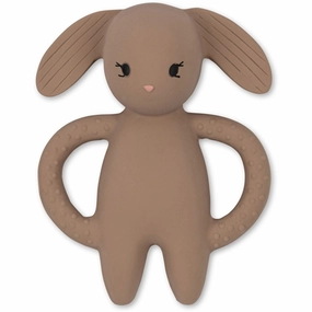 Konges Sljd Teether Rabbit Blush