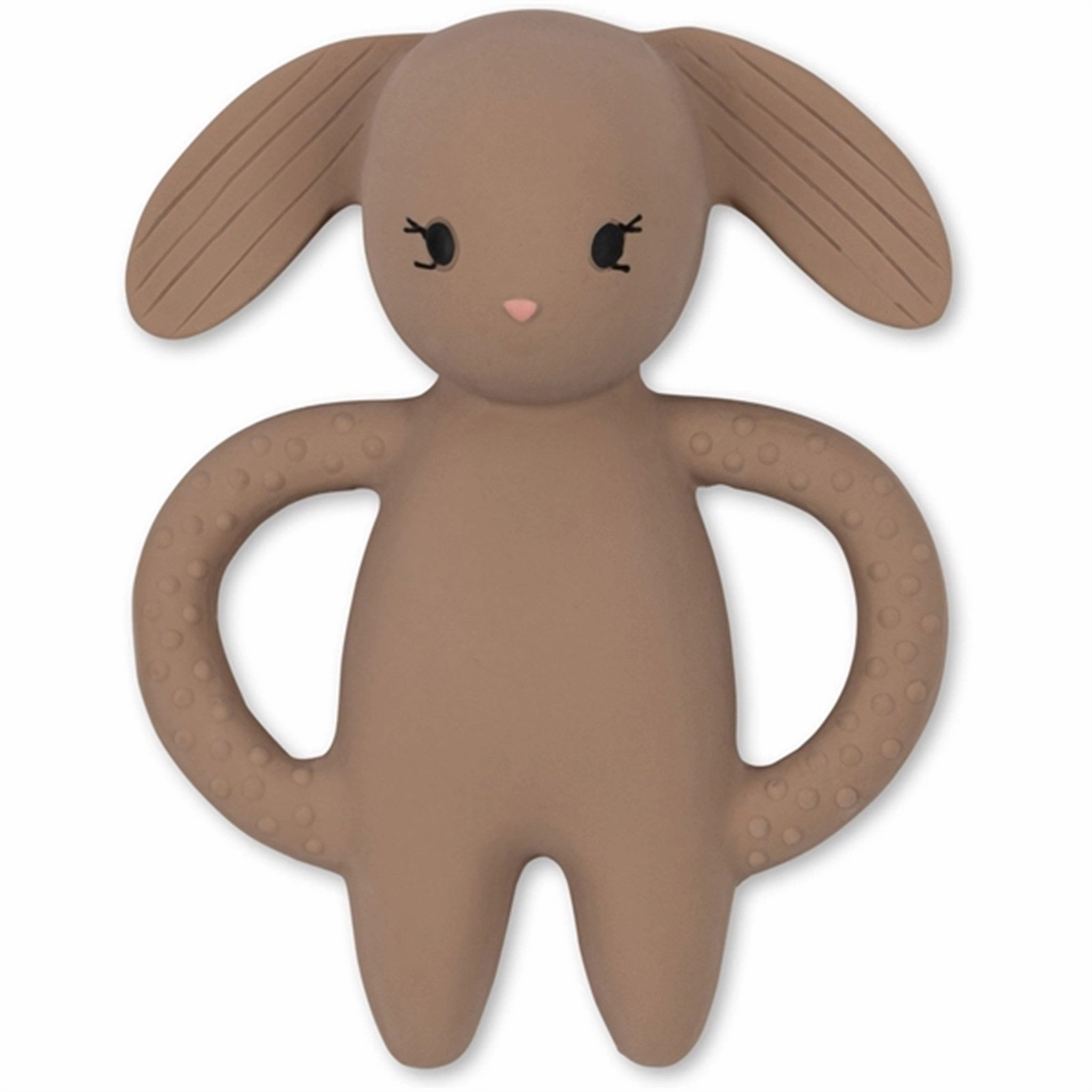 Konges Sljd Teether Rabbit Blush