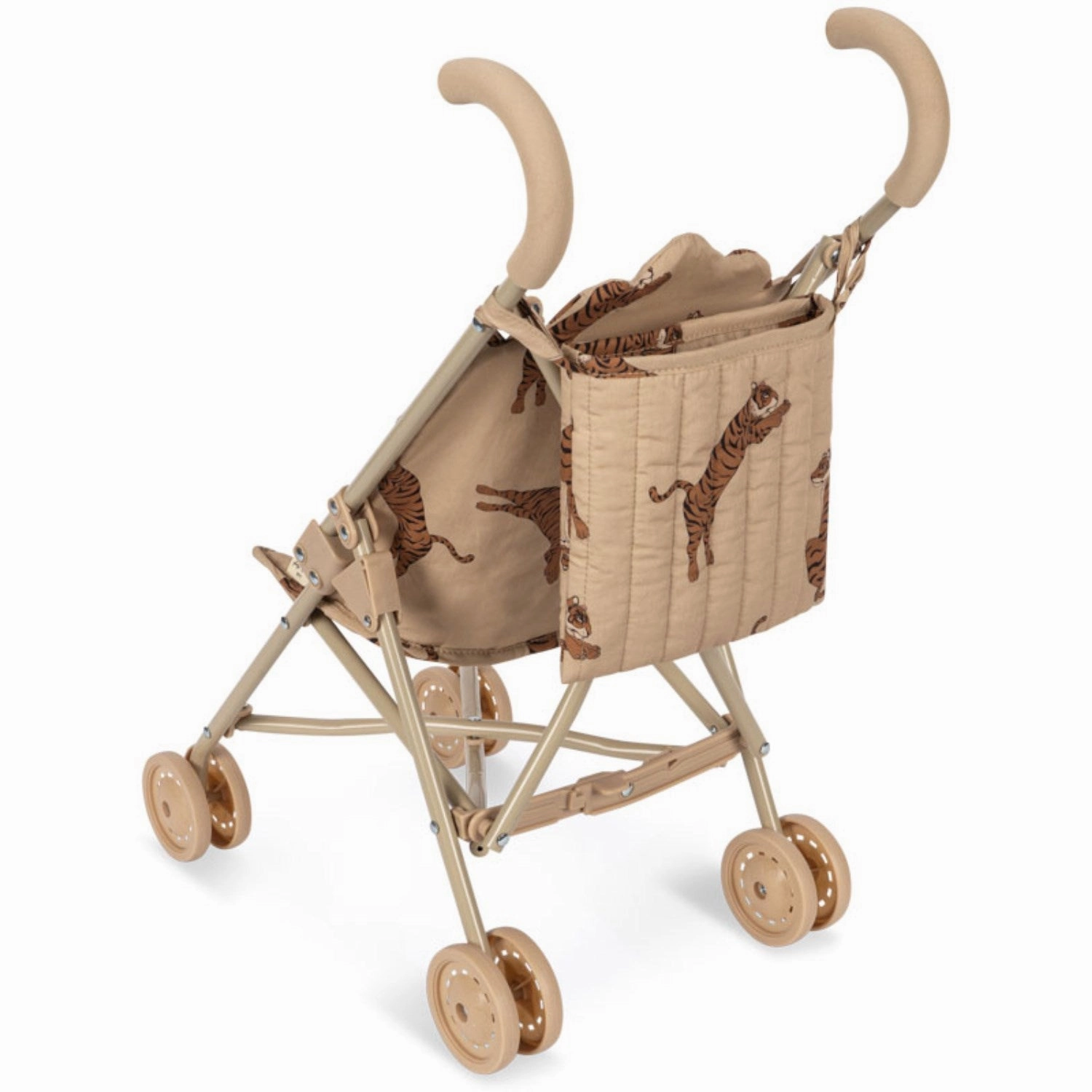 Konges Sljd Tiger Oxford Tan Doll Stroller
