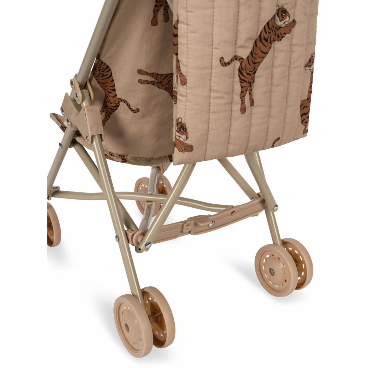 Konges Sljd Tiger Oxford Tan Doll Stroller