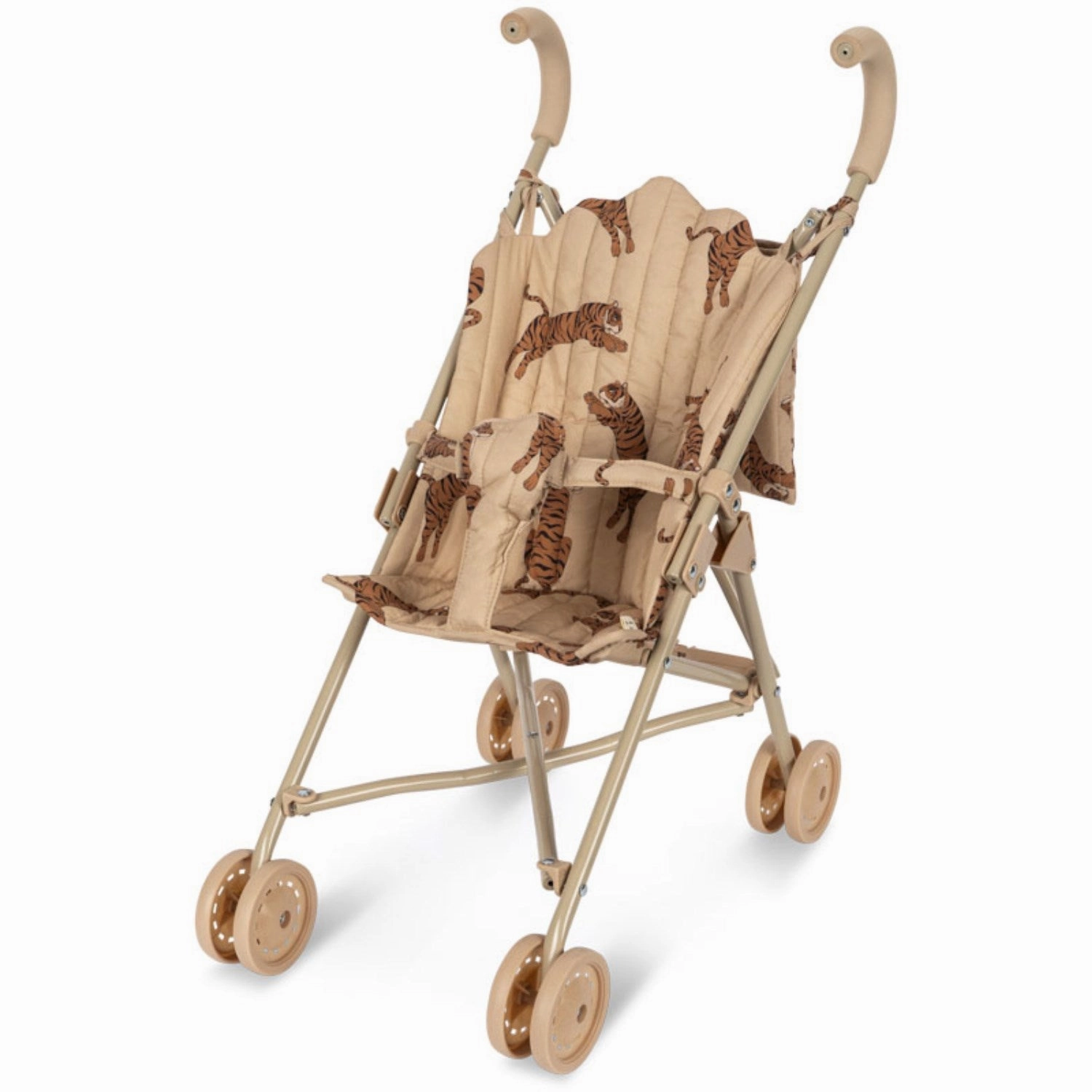 Konges Sljd Tiger Oxford Tan Doll Stroller