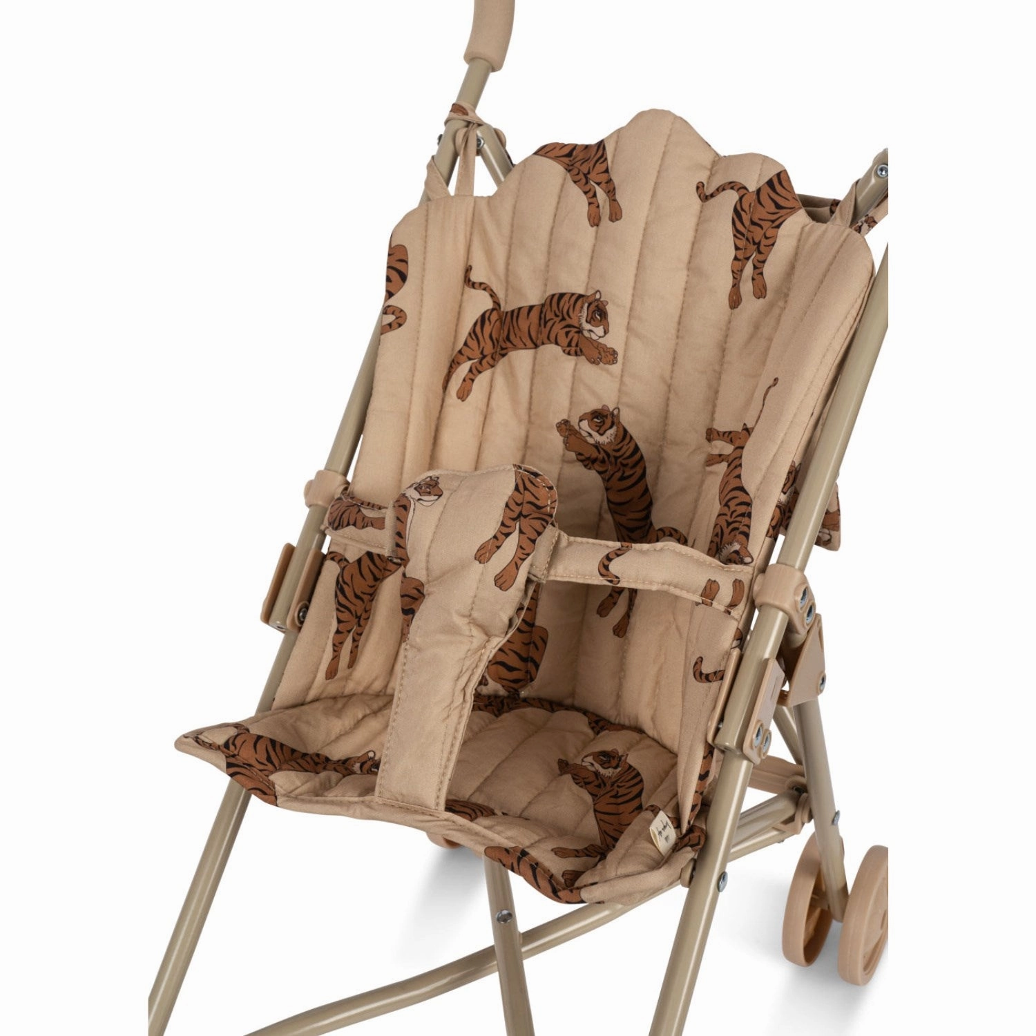 Konges Sljd Tiger Oxford Tan Doll Stroller