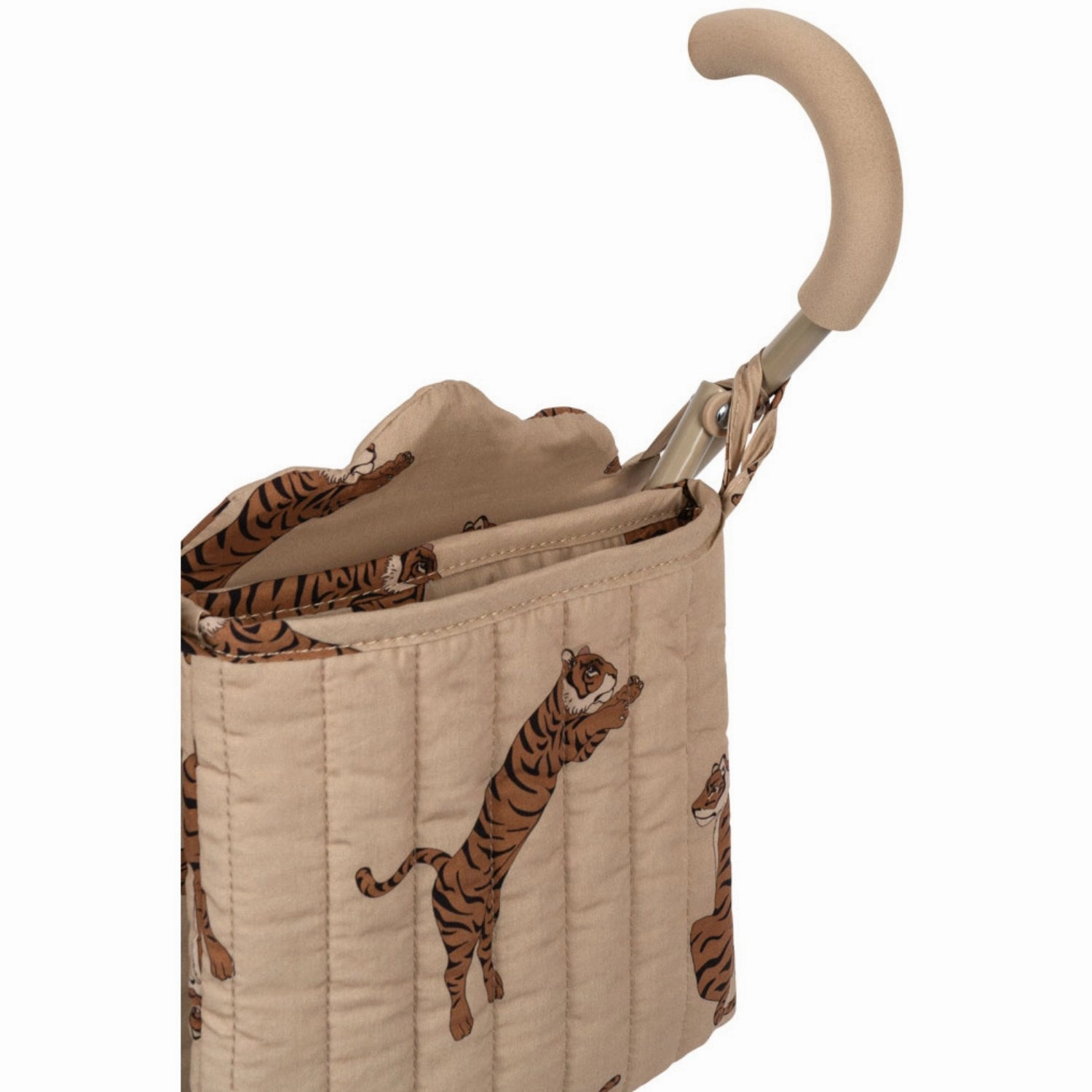 Konges Sljd Tiger Oxford Tan Doll Stroller