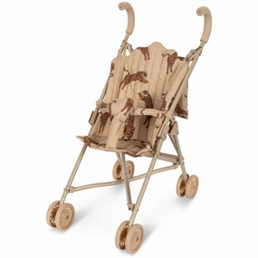 Konges Sljd Tiger Oxford Tan Doll Stroller